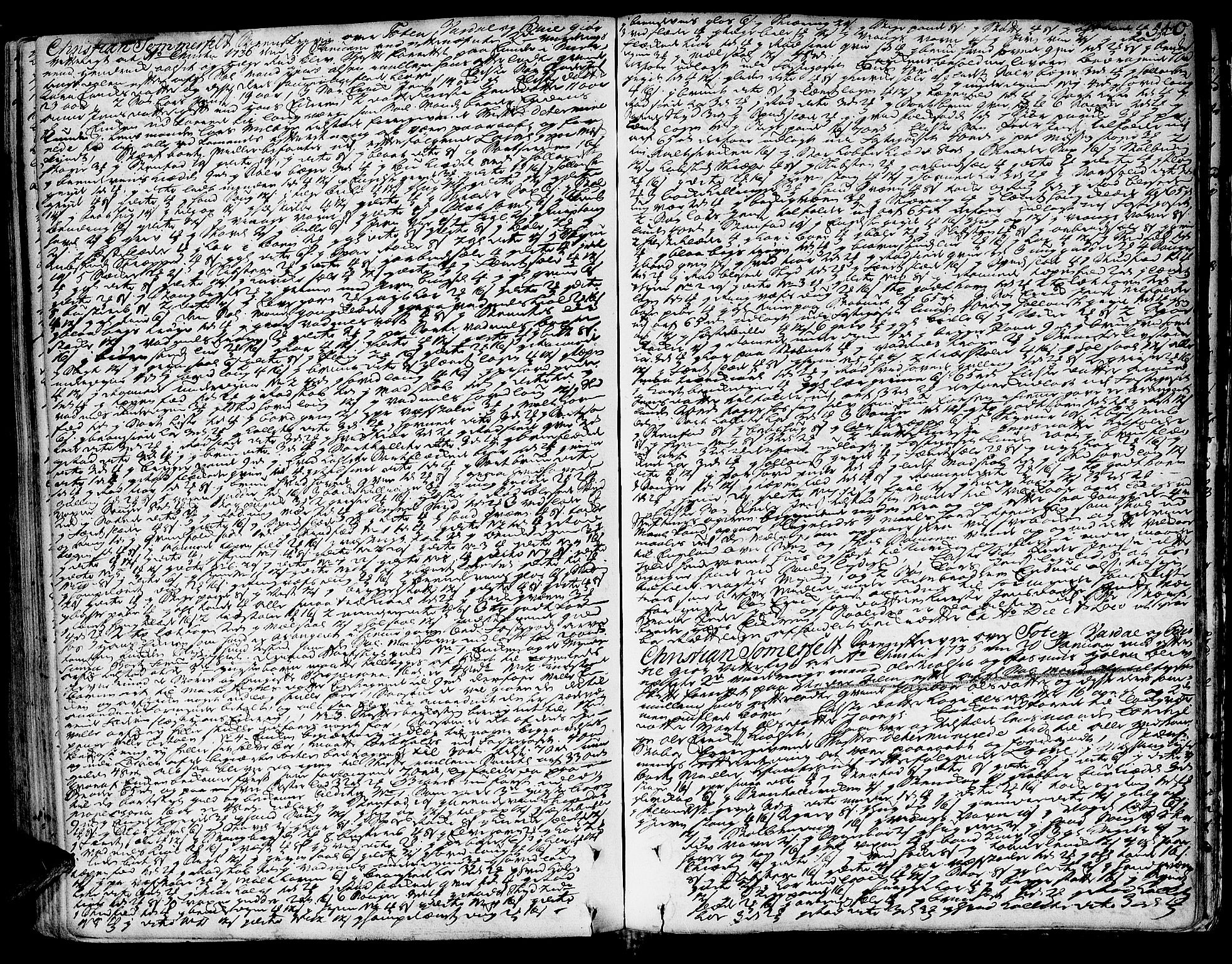 Toten tingrett, AV/SAH-TING-006/J/Ja/L0007: Skifteprotokoll, 1722-1737, s. 539b-540a