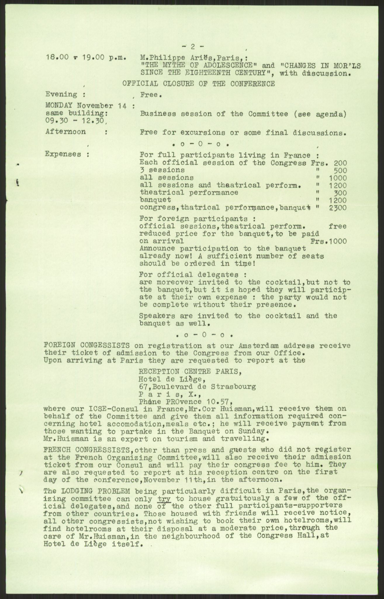 Det Norske Forbundet av 1948/Landsforeningen for Lesbisk og Homofil Frigjøring, AV/RA-PA-1216/F/Fb/L0001: ICSE, 1951-1959, s. 589