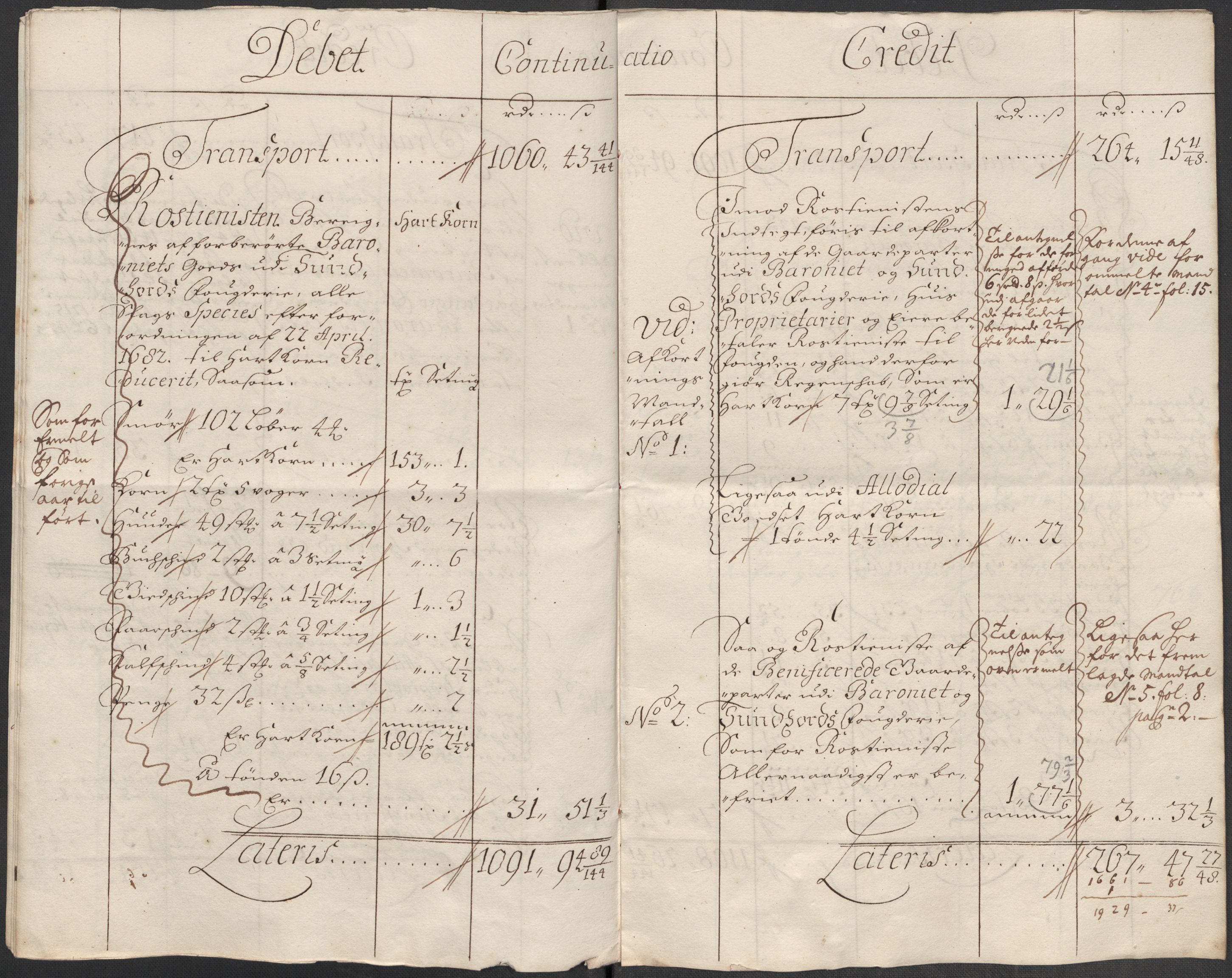 Rentekammeret inntil 1814, Reviderte regnskaper, Fogderegnskap, AV/RA-EA-4092/R49/L3139: Fogderegnskap Rosendal Baroni, 1715-1717, s. 206