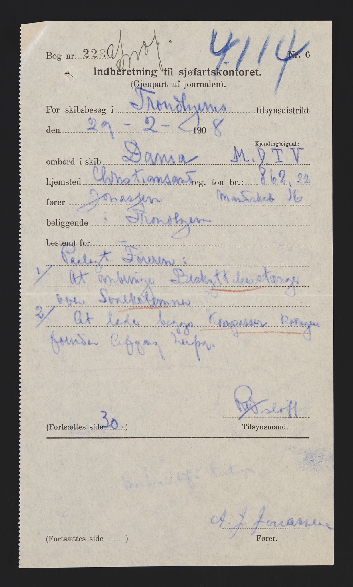 Sjøfartsdirektoratet med forløpere, skipsmapper slettede skip, AV/RA-S-4998/F/Fa/L0233: --, 1871-1917, s. 158