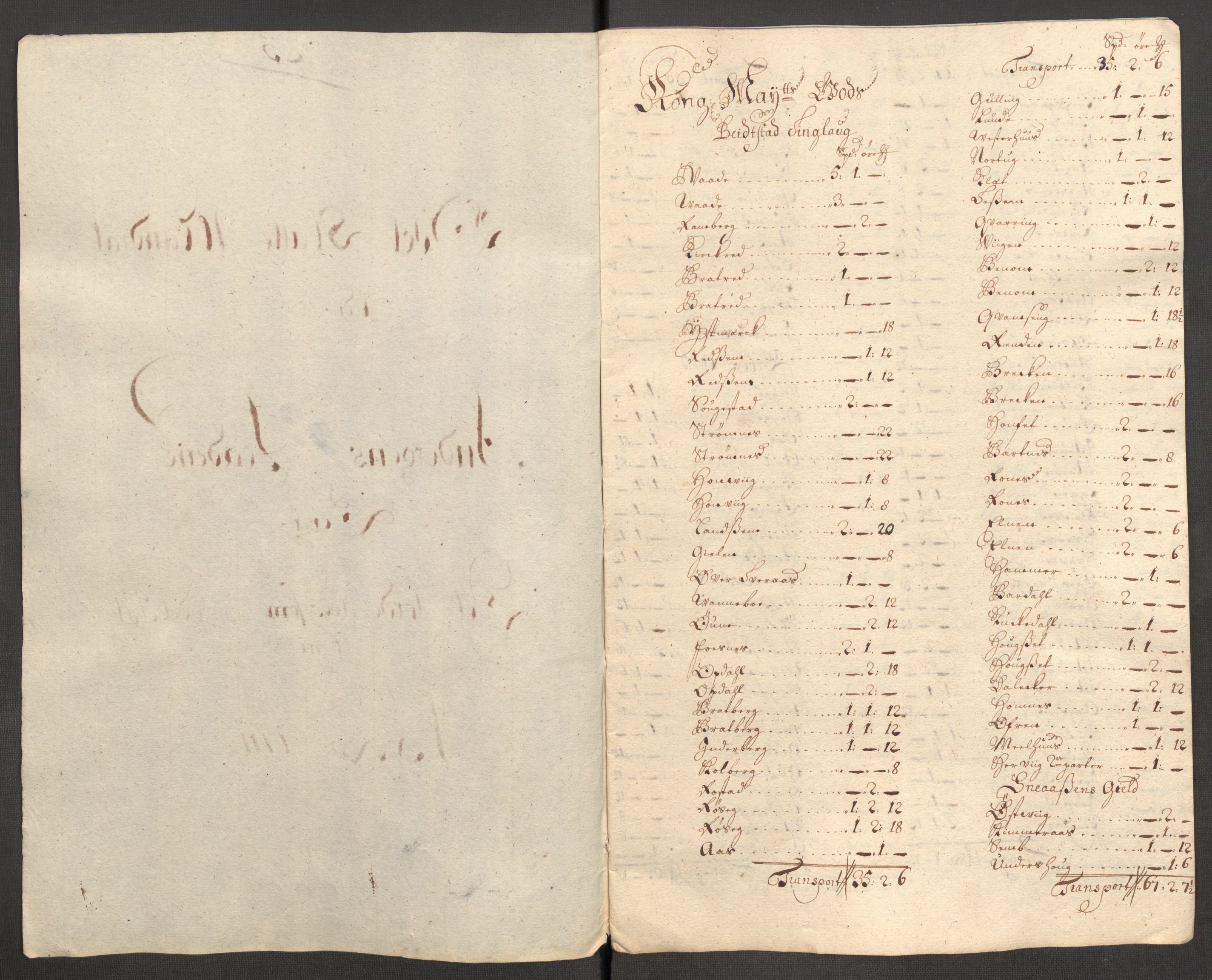 Rentekammeret inntil 1814, Reviderte regnskaper, Fogderegnskap, AV/RA-EA-4092/R63/L4319: Fogderegnskap Inderøy, 1711, s. 408