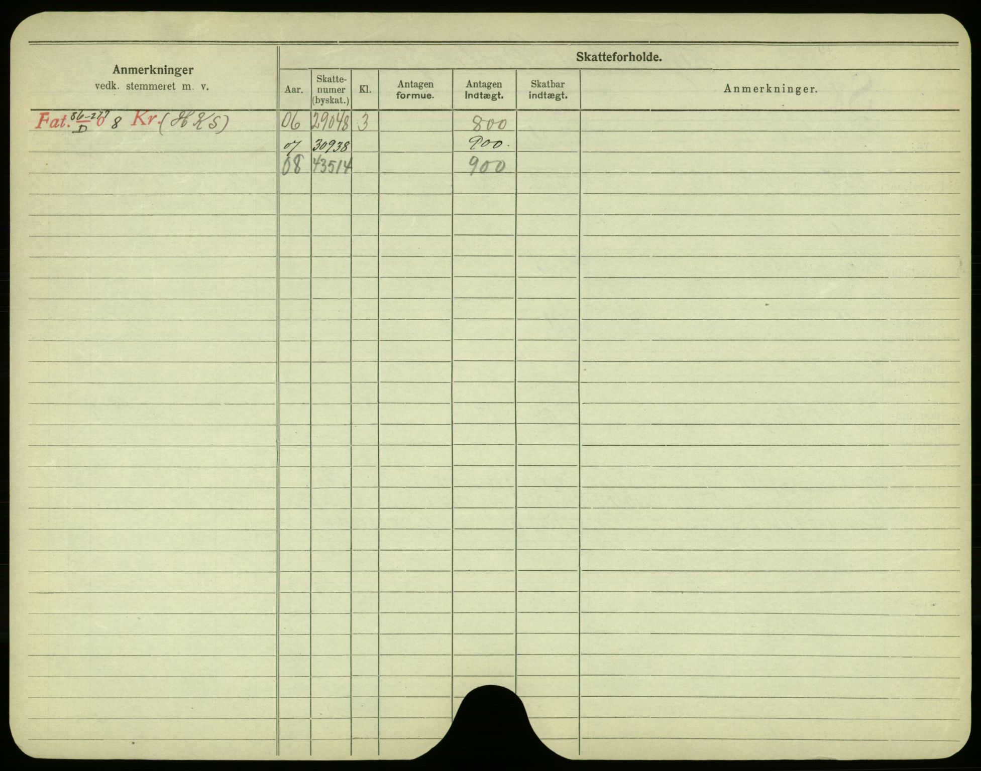 Oslo folkeregister, Registerkort, AV/SAO-A-11715/F/Fa/Fac/L0003: Menn, 1906-1914, s. 125b