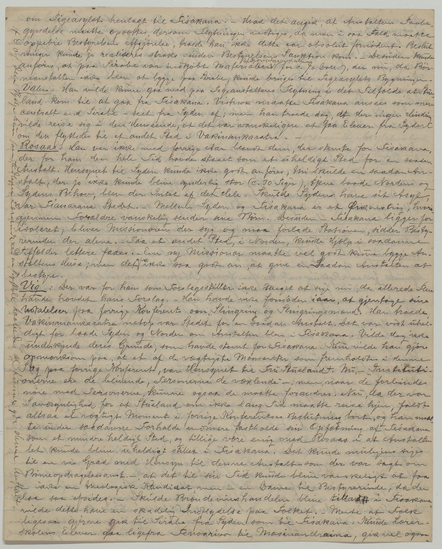 Det Norske Misjonsselskap - hovedadministrasjonen, VID/MA-A-1045/D/Da/Daa/L0035/0012: Konferansereferat og årsberetninger / Konferansereferat fra Madagaskar Innland., 1881