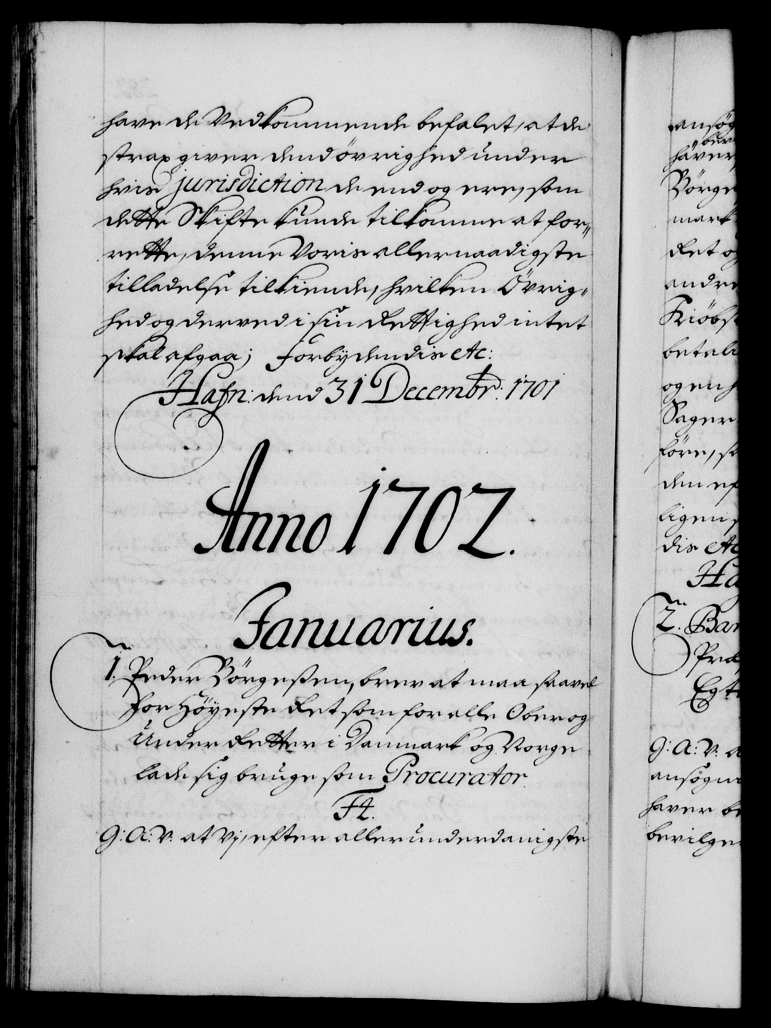 Danske Kanselli 1572-1799, RA/EA-3023/F/Fc/Fca/Fcaa/L0018: Norske registre, 1699-1703, s. 283b