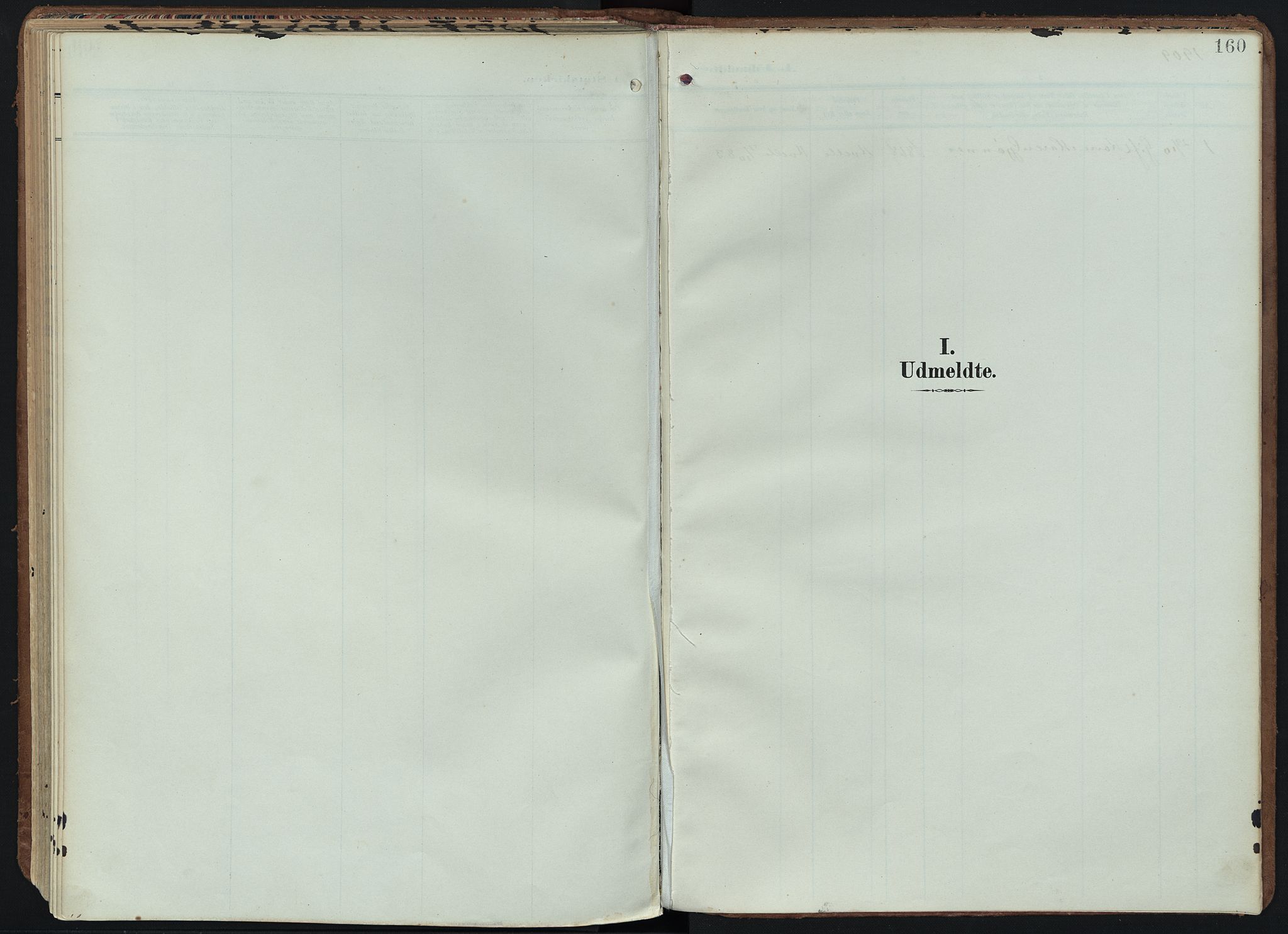 Hedrum kirkebøker, SAKO/A-344/F/Fb/L0002: Ministerialbok nr. II 2, 1906-1924, s. 160