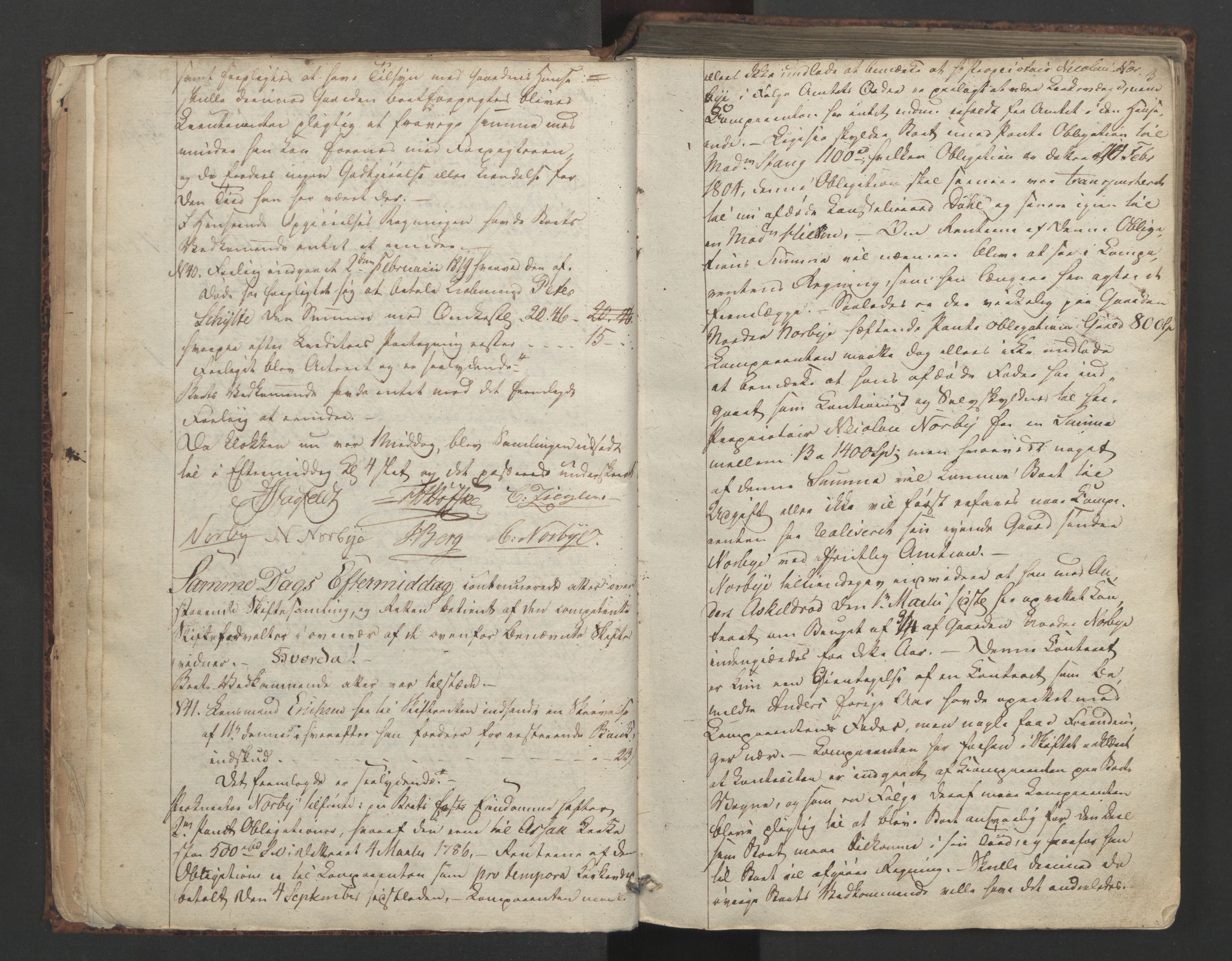 Idd og Marker sorenskriveri, AV/SAO-A-10283/H/Hd/L0001: Skifteforhandlings- og ekstrarettsprotokoll, 1820-1826, s. 2b-3a