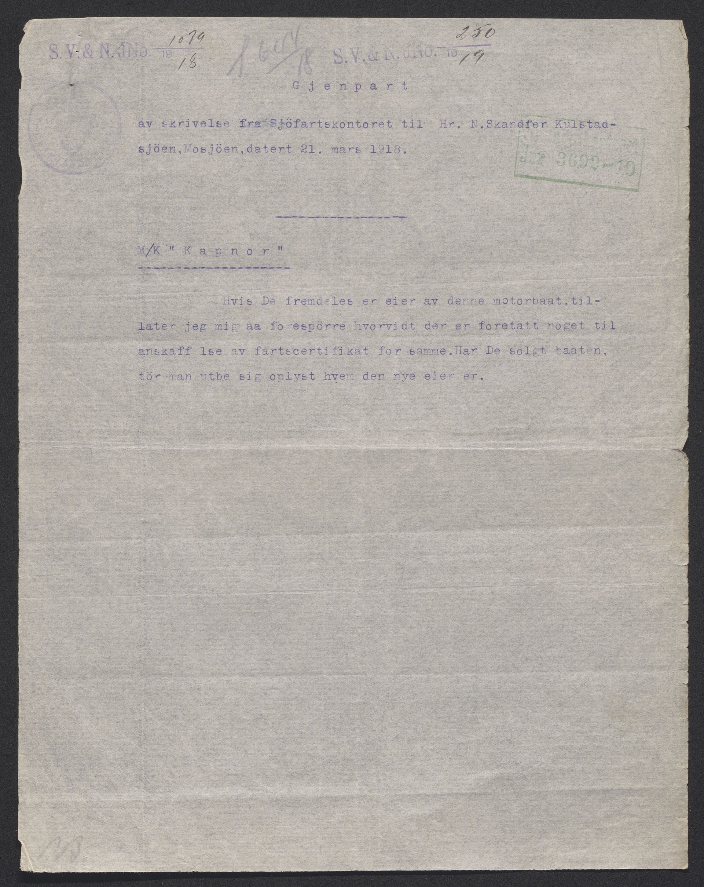 Sjøfartsdirektoratet med forløpere, skipsmapper slettede skip, AV/RA-S-4998/F/Fa/L0588: --, 1866-1928, s. 29