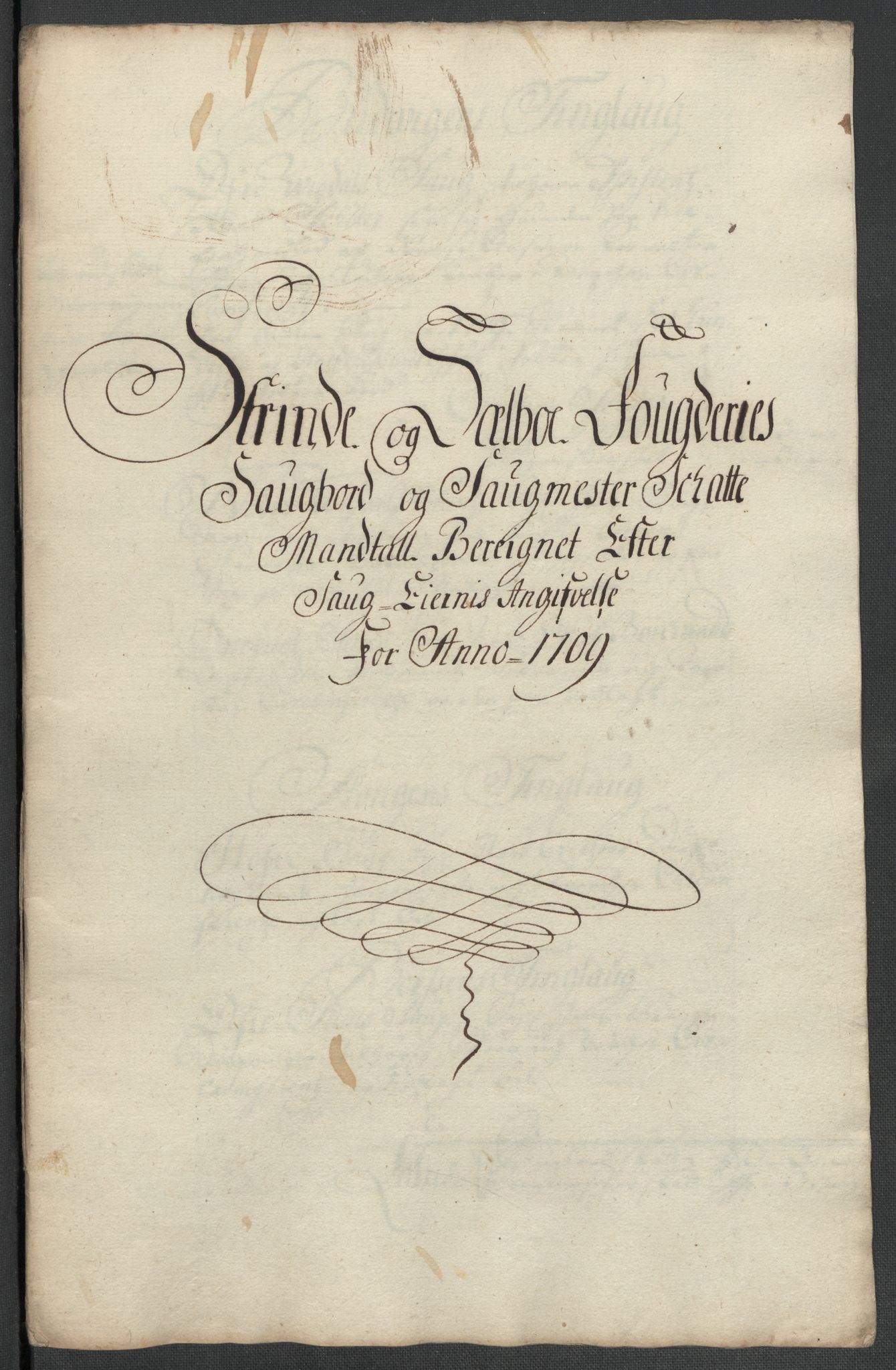 Rentekammeret inntil 1814, Reviderte regnskaper, Fogderegnskap, RA/EA-4092/R61/L4111: Fogderegnskap Strinda og Selbu, 1709-1710, s. 88