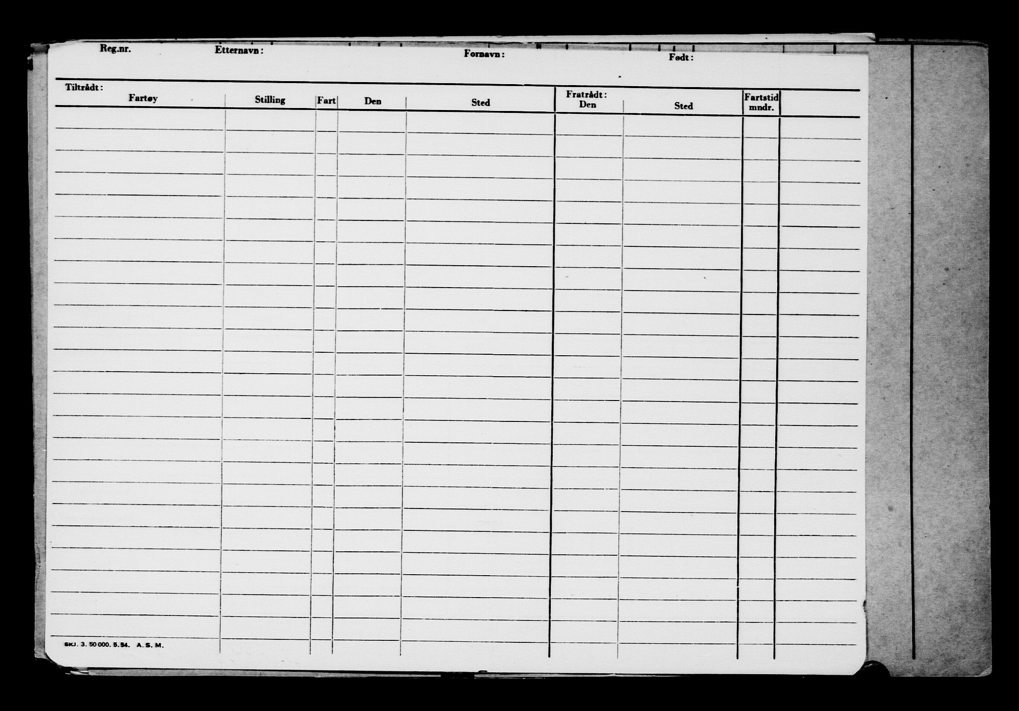 Direktoratet for sjømenn, AV/RA-S-3545/G/Gb/L0151: Hovedkort, 1917, s. 134