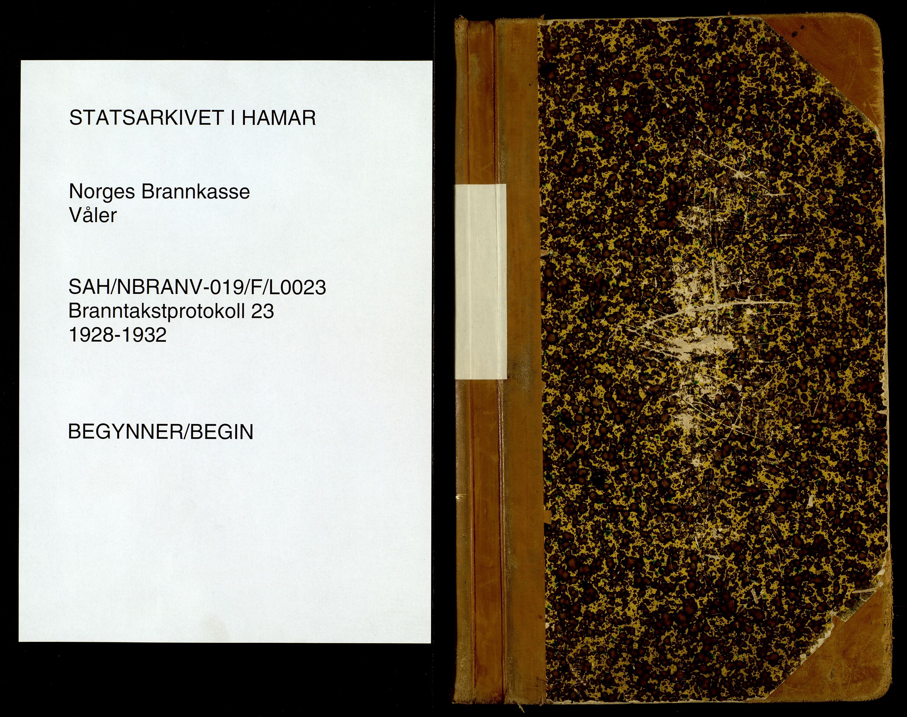 Norges Brannkasse, Våler, Hedmark, AV/SAH-NBRANV-019/F/L0023: Branntakstprotokoll, 1928-1932