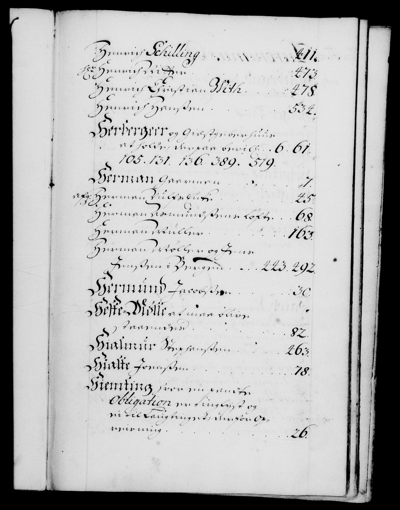 Danske Kanselli 1572-1799, AV/RA-EA-3023/F/Fc/Fca/Fcaa/L0018: Norske registre, 1699-1703