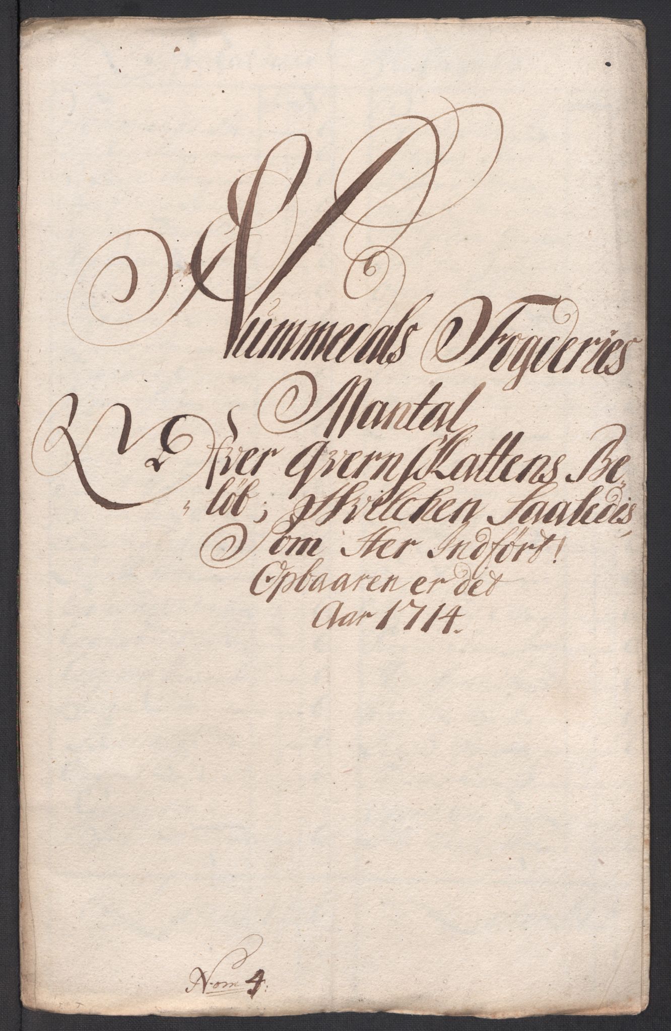 Rentekammeret inntil 1814, Reviderte regnskaper, Fogderegnskap, RA/EA-4092/R64/L4435: Fogderegnskap Namdal, 1714, s. 102