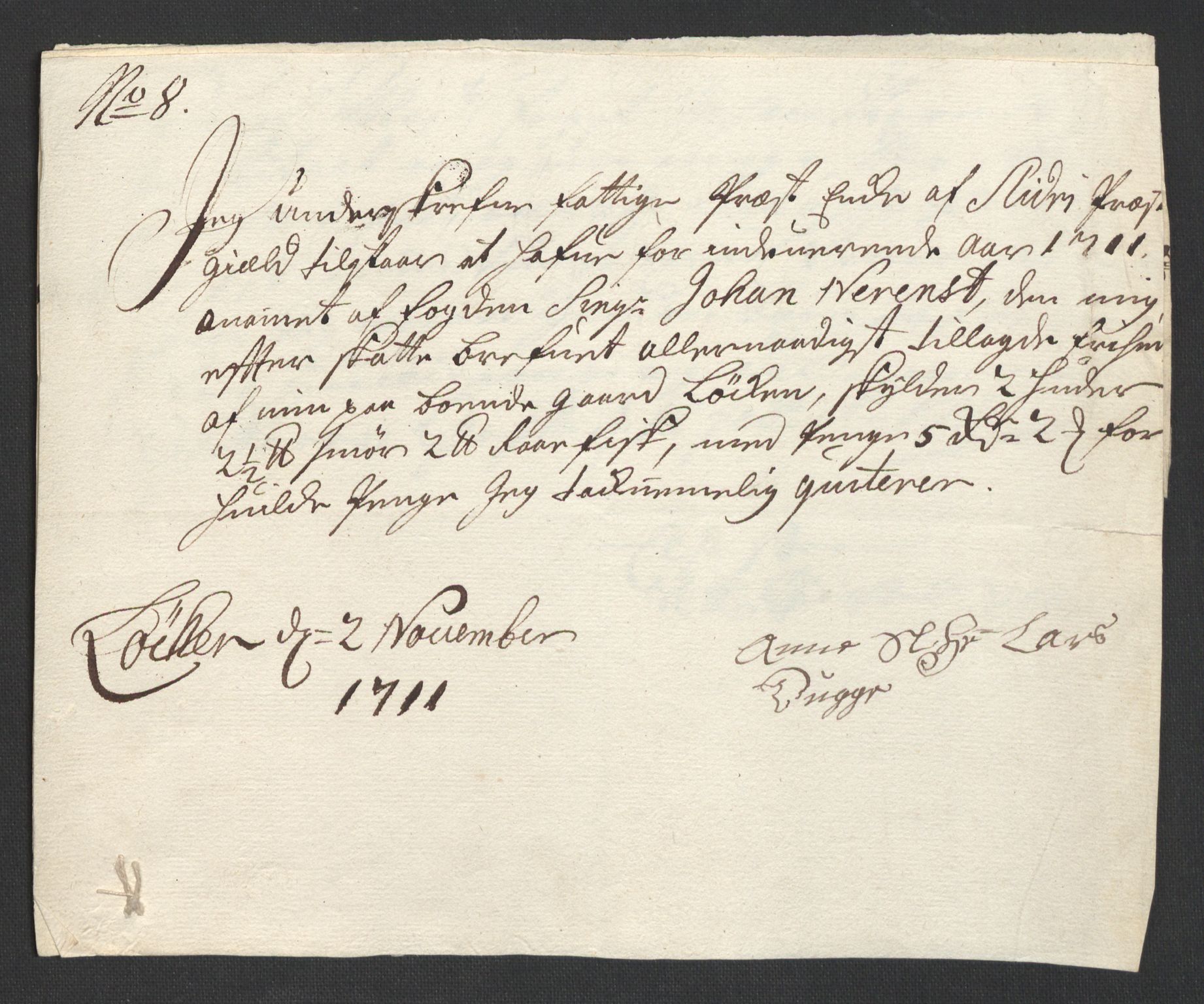 Rentekammeret inntil 1814, Reviderte regnskaper, Fogderegnskap, RA/EA-4092/R18/L1308: Fogderegnskap Hadeland, Toten og Valdres, 1711, s. 414