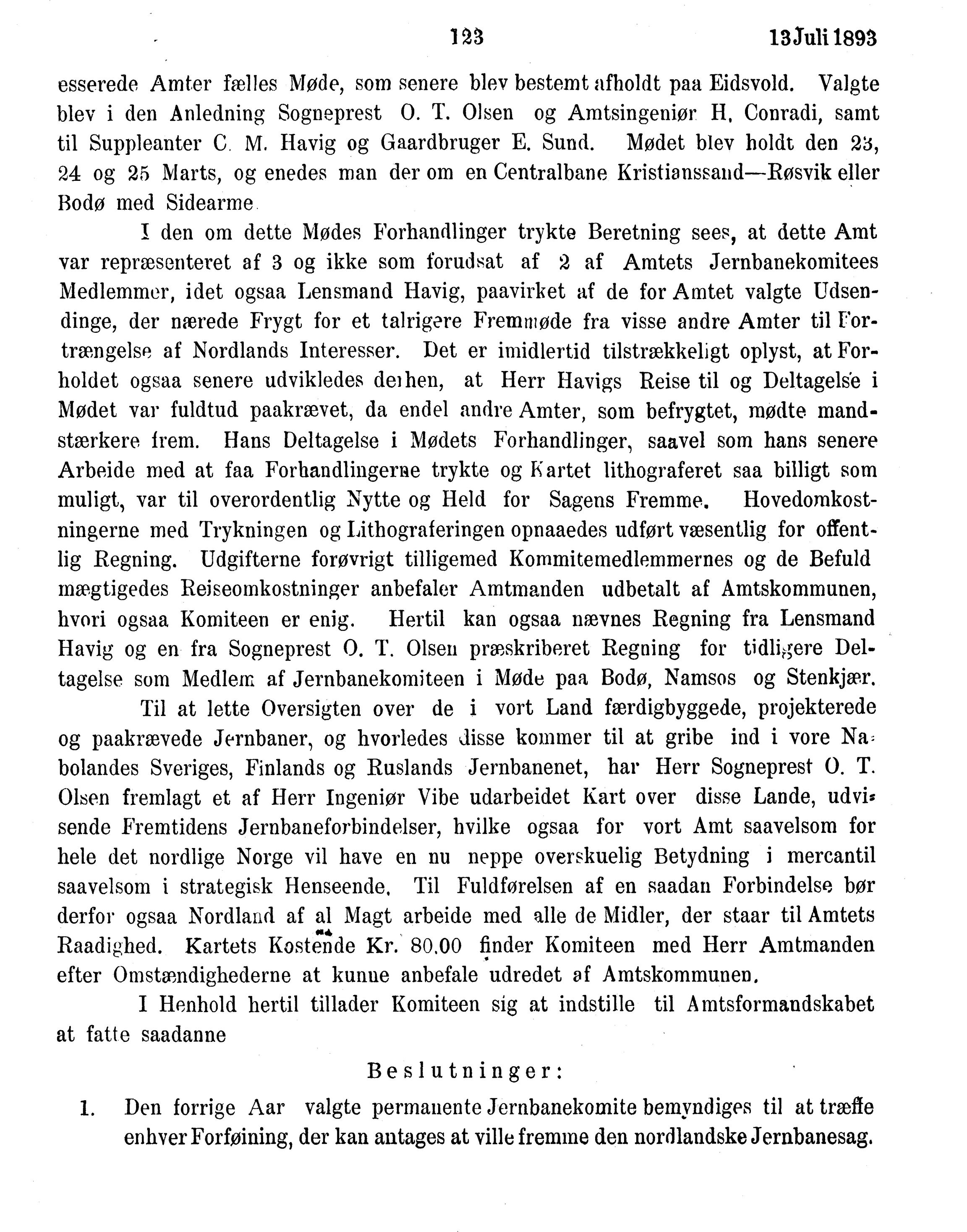 Nordland Fylkeskommune. Fylkestinget, AIN/NFK-17/176/A/Ac/L0016: Fylkestingsforhandlinger 1891-1893, 1891-1893