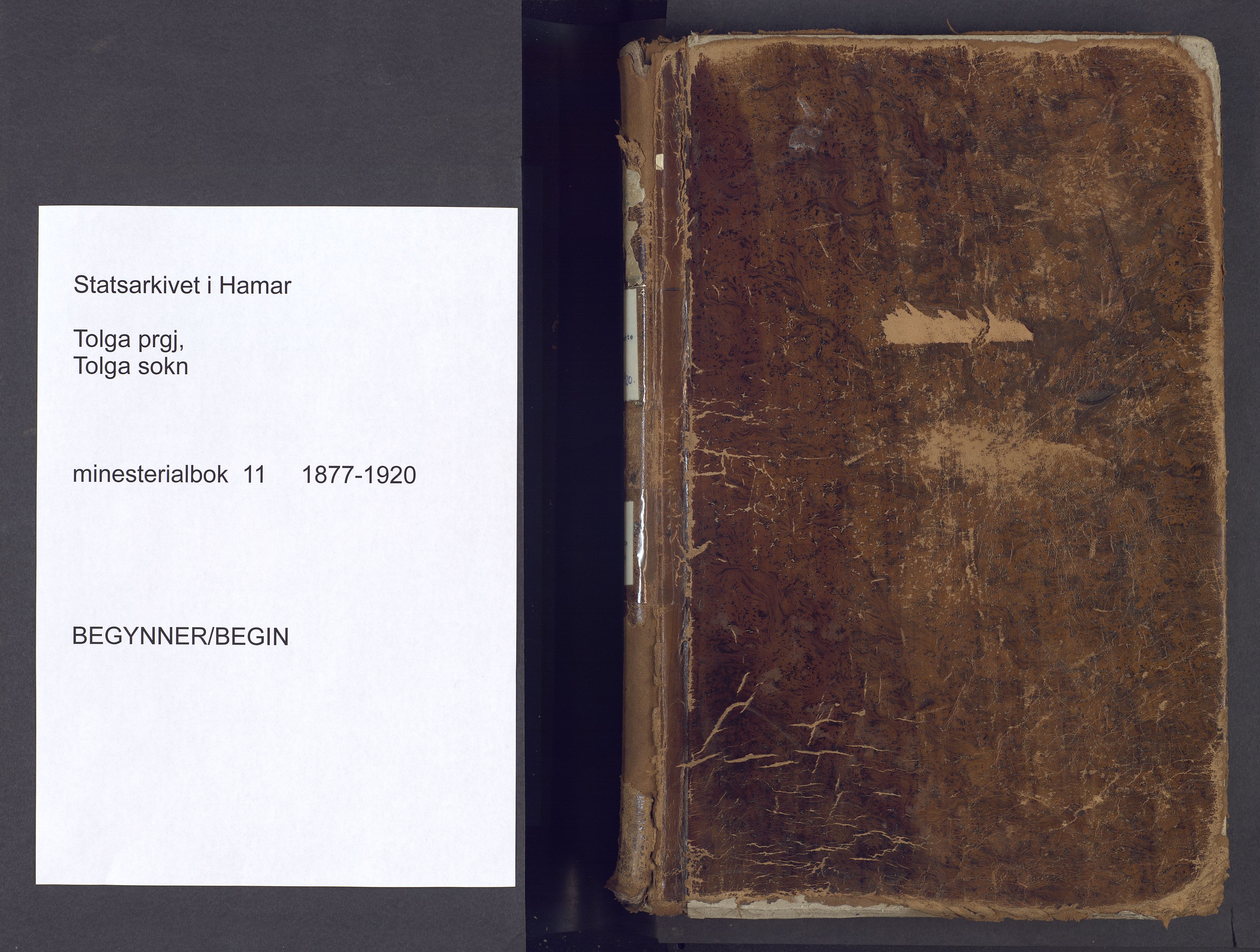 Tolga prestekontor, AV/SAH-PREST-062/K/L0011: Ministerialbok nr. 11, 1877-1920