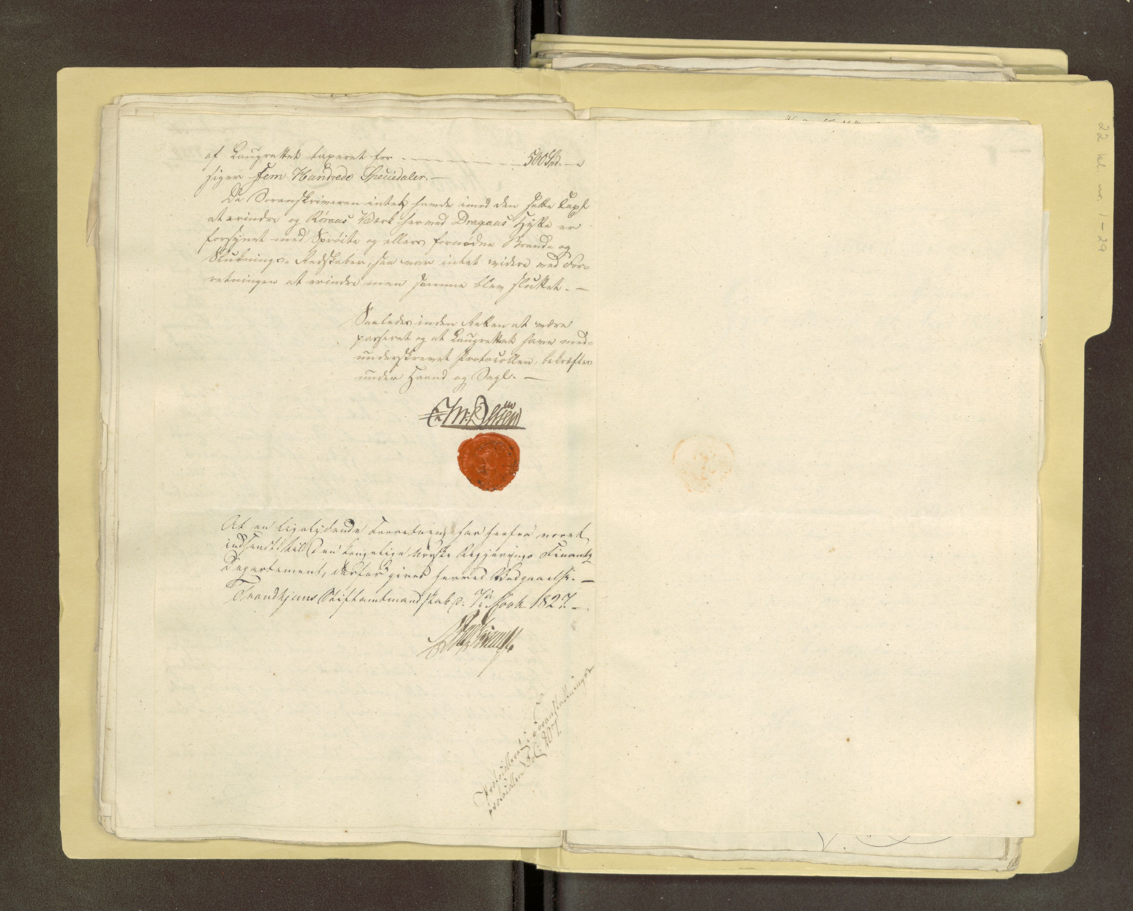 Røros kobberverk, AV/SAT-PA-0211/1/22/L0001: Branntakstforretninger, 1824-1931, s. 75
