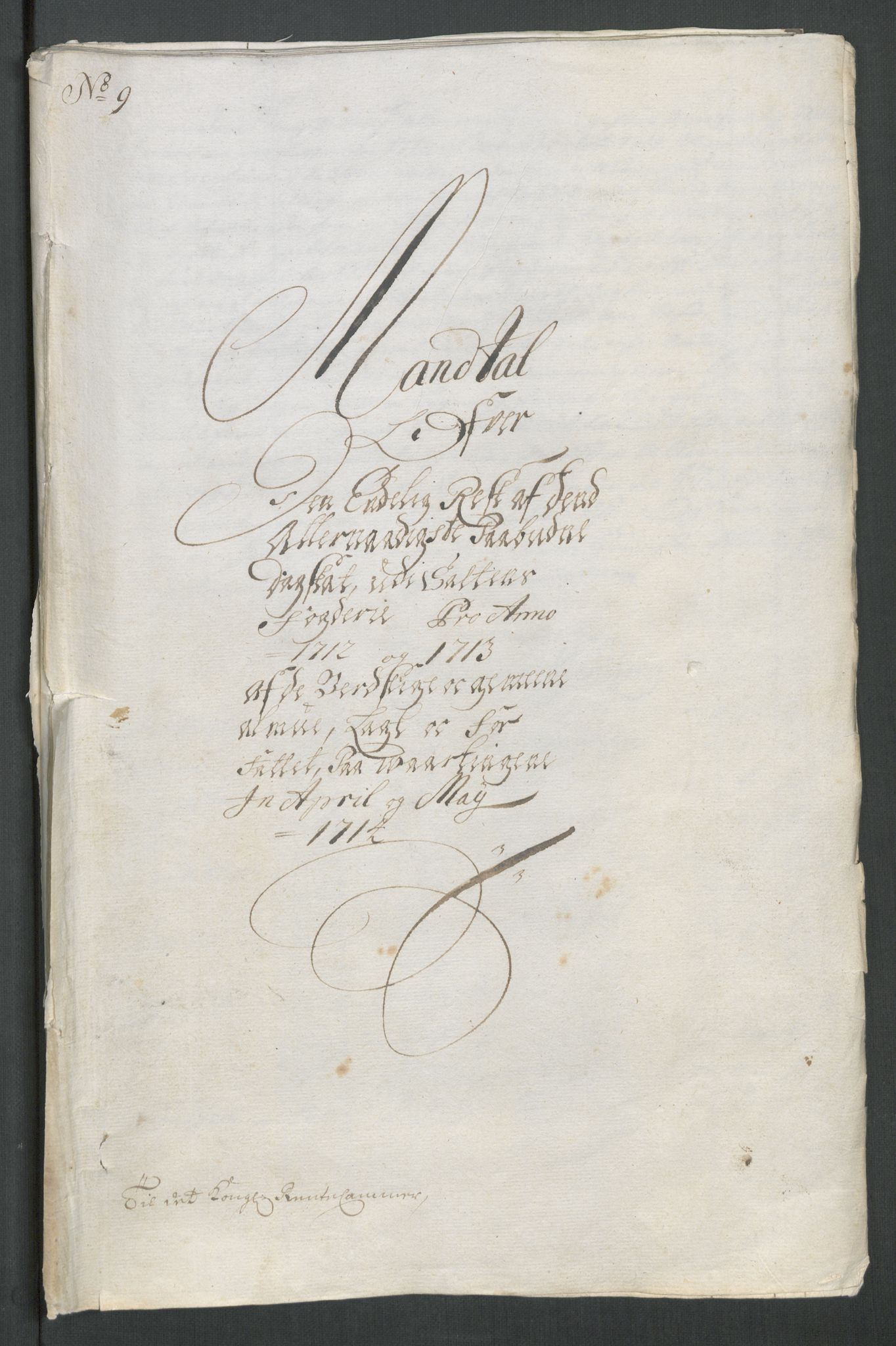 Rentekammeret inntil 1814, Reviderte regnskaper, Fogderegnskap, RA/EA-4092/R66/L4584: Fogderegnskap Salten, 1714, s. 129
