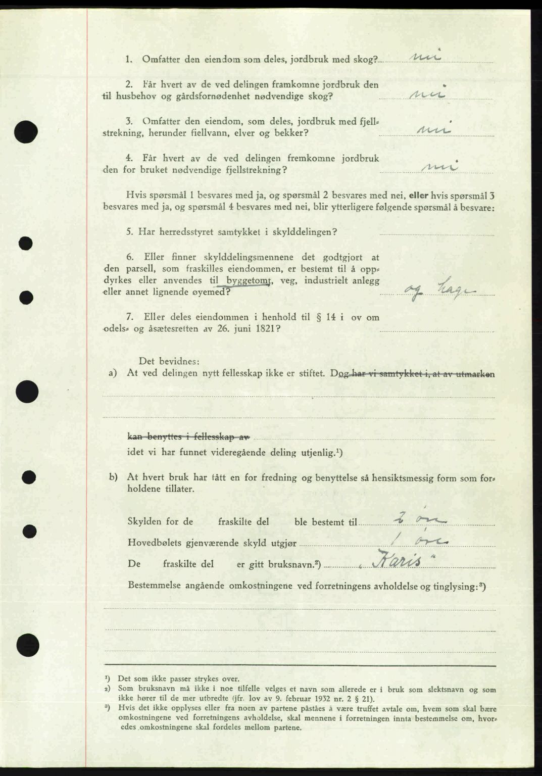 Nordre Sunnmøre sorenskriveri, AV/SAT-A-0006/1/2/2C/2Ca: Pantebok nr. A24, 1947-1947, Dagboknr: 735/1947