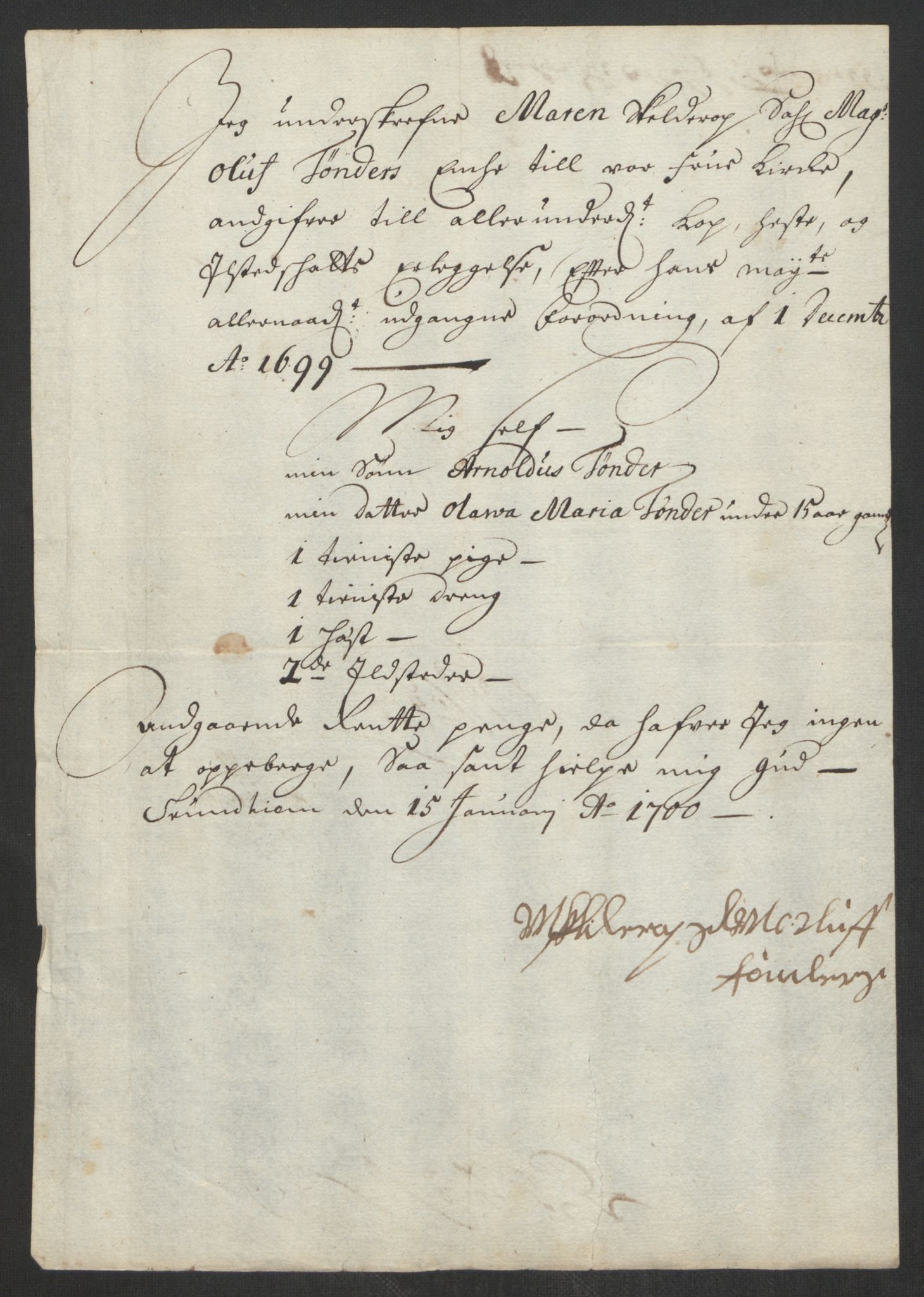 Rentekammeret inntil 1814, Reviderte regnskaper, Byregnskaper, AV/RA-EA-4066/R/Rs/L0507: [S3] Kontribusjonsregnskap, 1699-1711, s. 309
