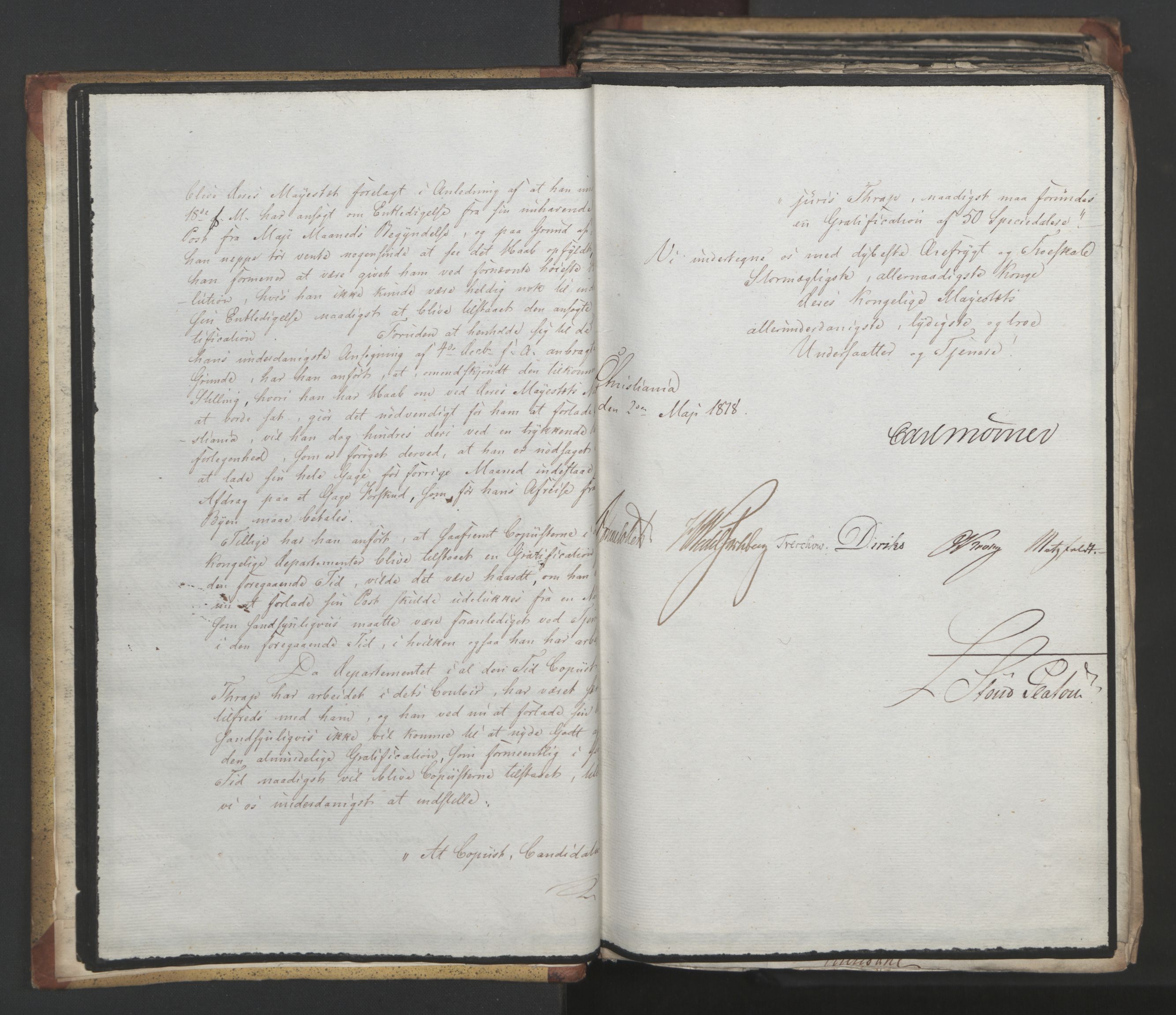 Statsrådsavdelingen i Stockholm, AV/RA-S-1003/D/Da/L0014: Regjeringsinnstillinger nr. 2890-3057, 1818, s. 15