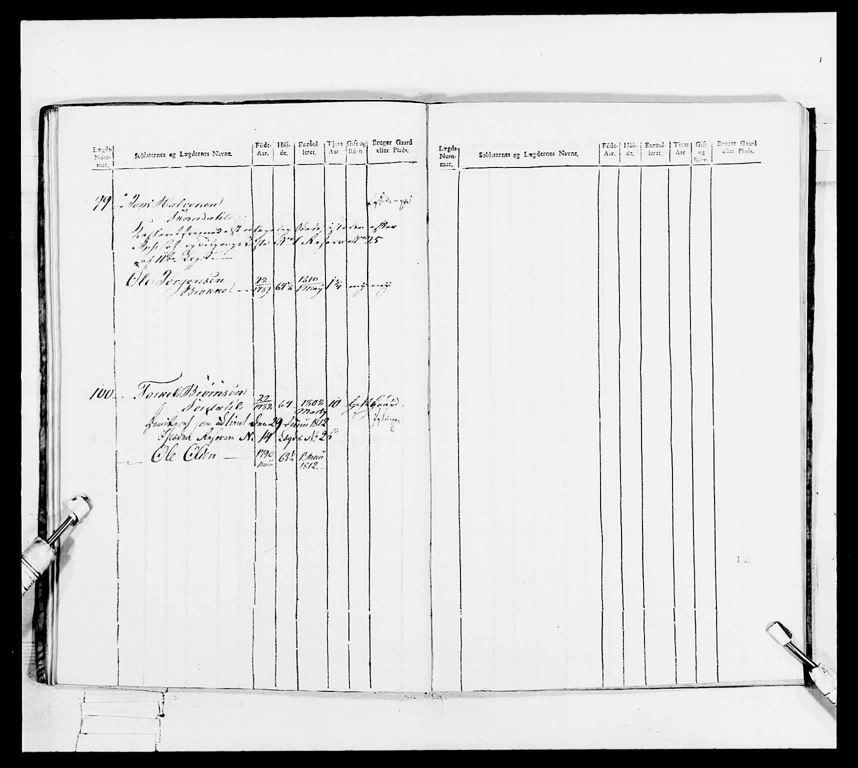 Generalitets- og kommissariatskollegiet, Det kongelige norske kommissariatskollegium, AV/RA-EA-5420/E/Eh/L0112: Vesterlenske nasjonale infanteriregiment, 1812, s. 716