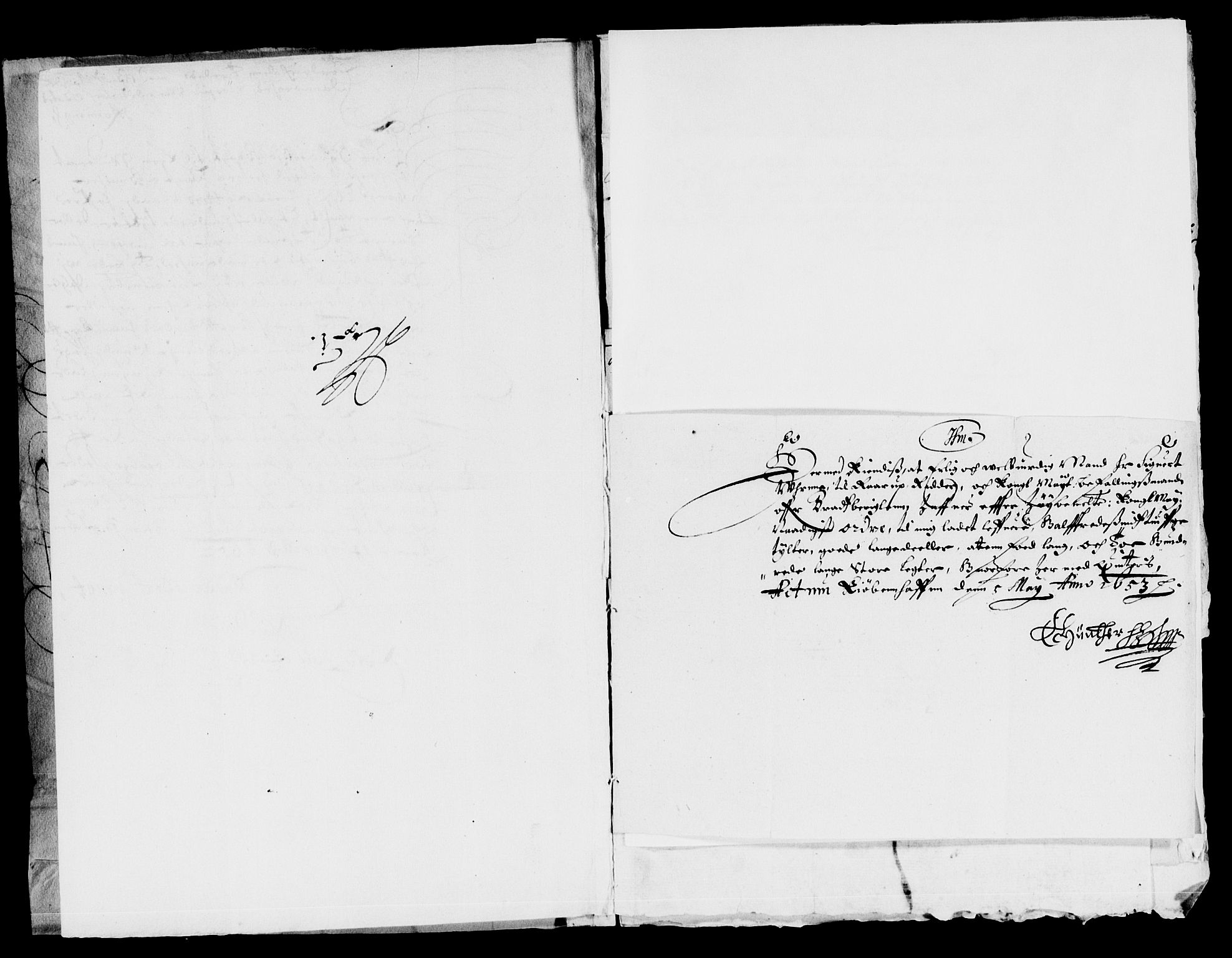 Rentekammeret inntil 1814, Reviderte regnskaper, Lensregnskaper, AV/RA-EA-5023/R/Rb/Rbp/L0039: Bratsberg len, 1652-1654