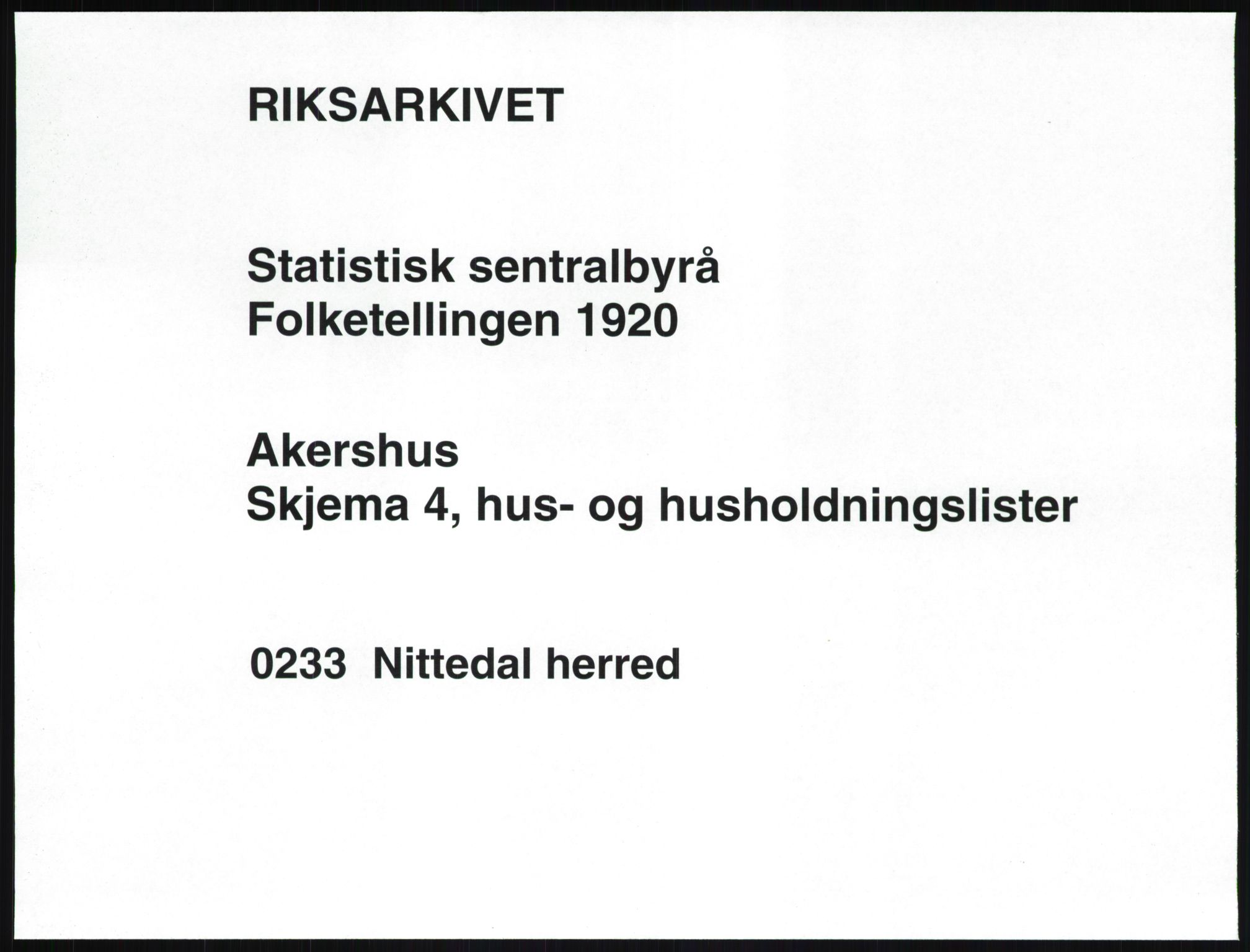 SAO, Folketelling 1920 for 0233 Nittedal herred, 1920, s. 32