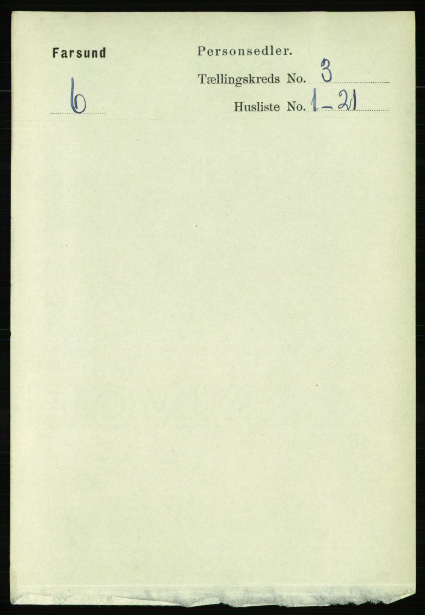 RA, Folketelling 1891 for 1003 Farsund ladested, 1891, s. 1302