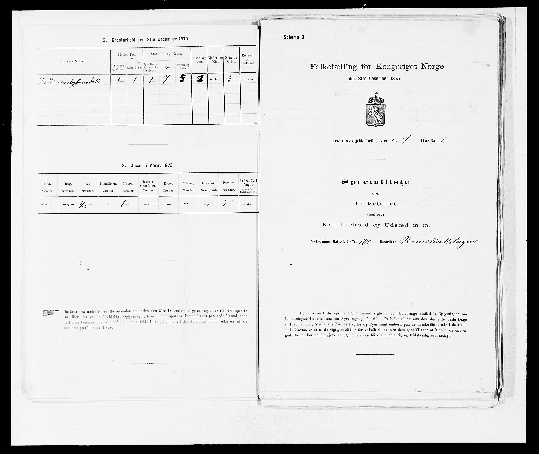 SAB, Folketelling 1875 for 1211P Etne prestegjeld, 1875, s. 528