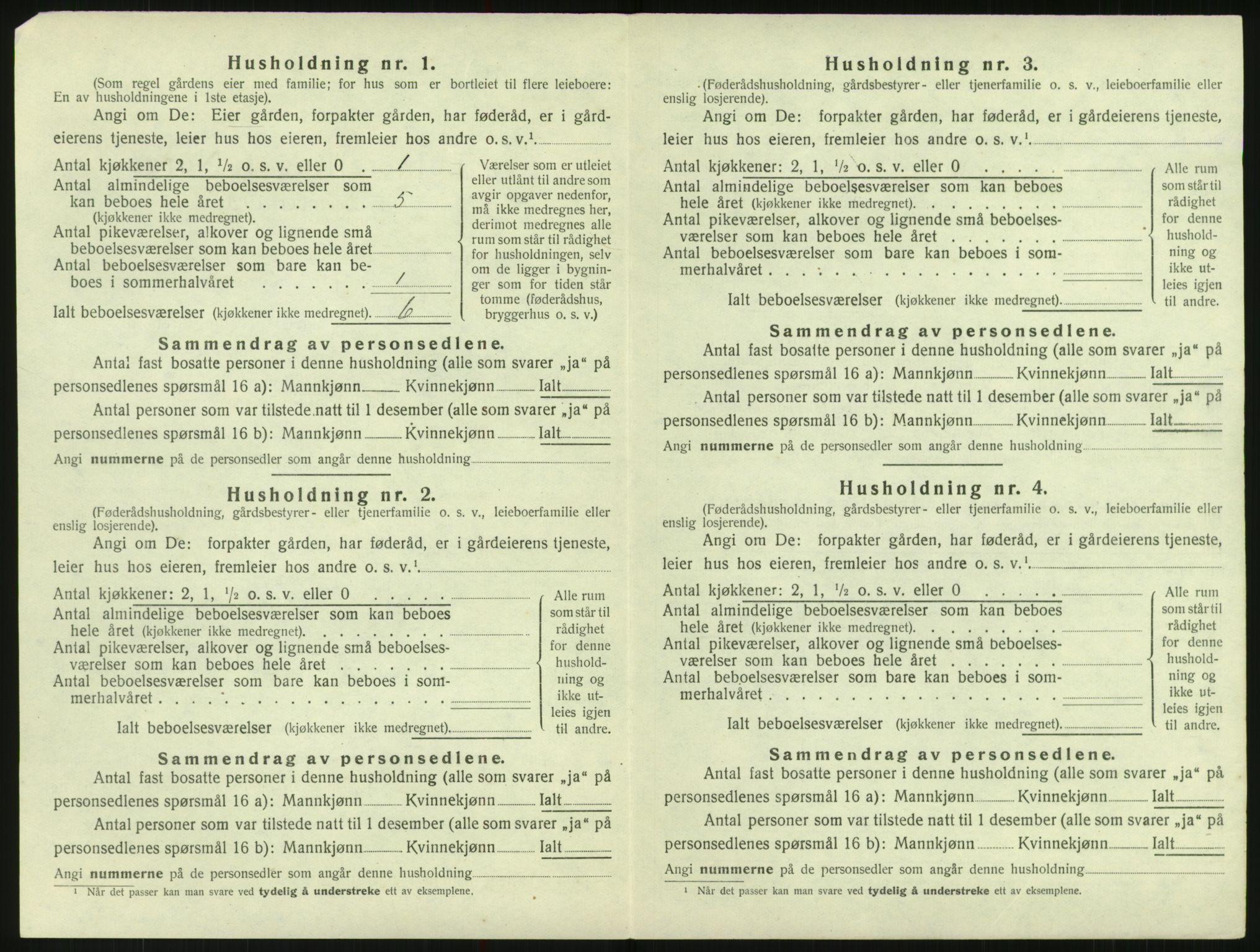 SAK, Folketelling 1920 for 1011 Randesund herred, 1920, s. 35