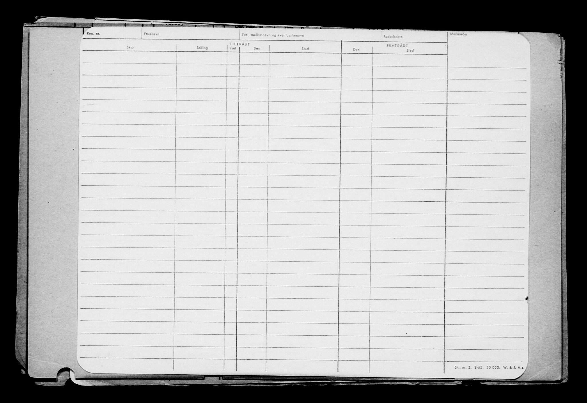Direktoratet for sjømenn, AV/RA-S-3545/G/Gb/L0216: Hovedkort, 1923, s. 12