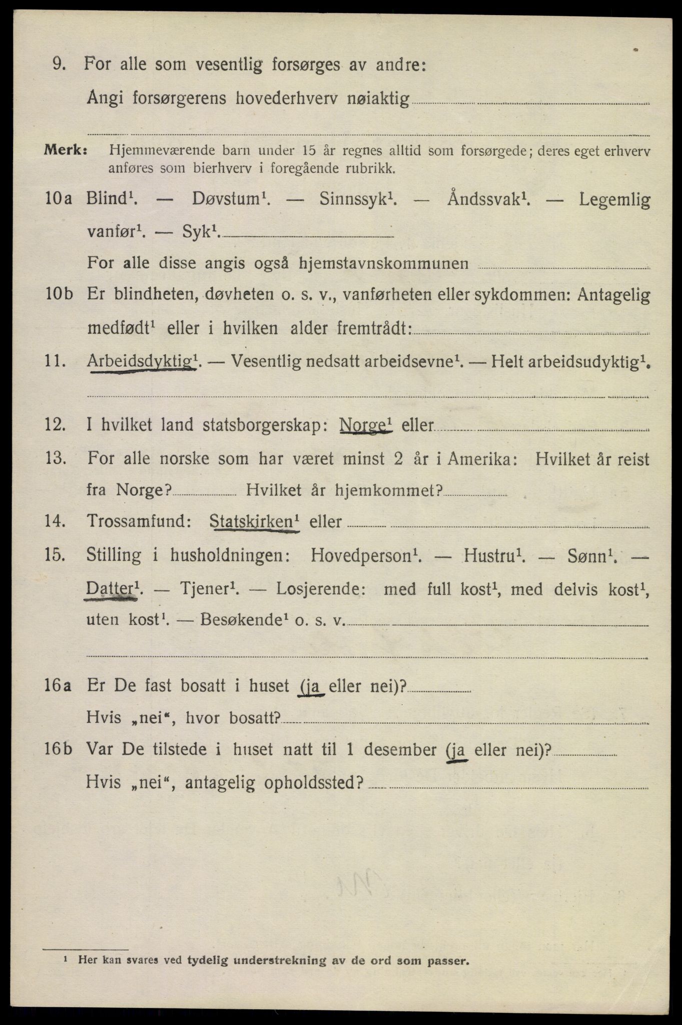 SAKO, Folketelling 1920 for 0801 Kragerø kjøpstad, 1920, s. 13012