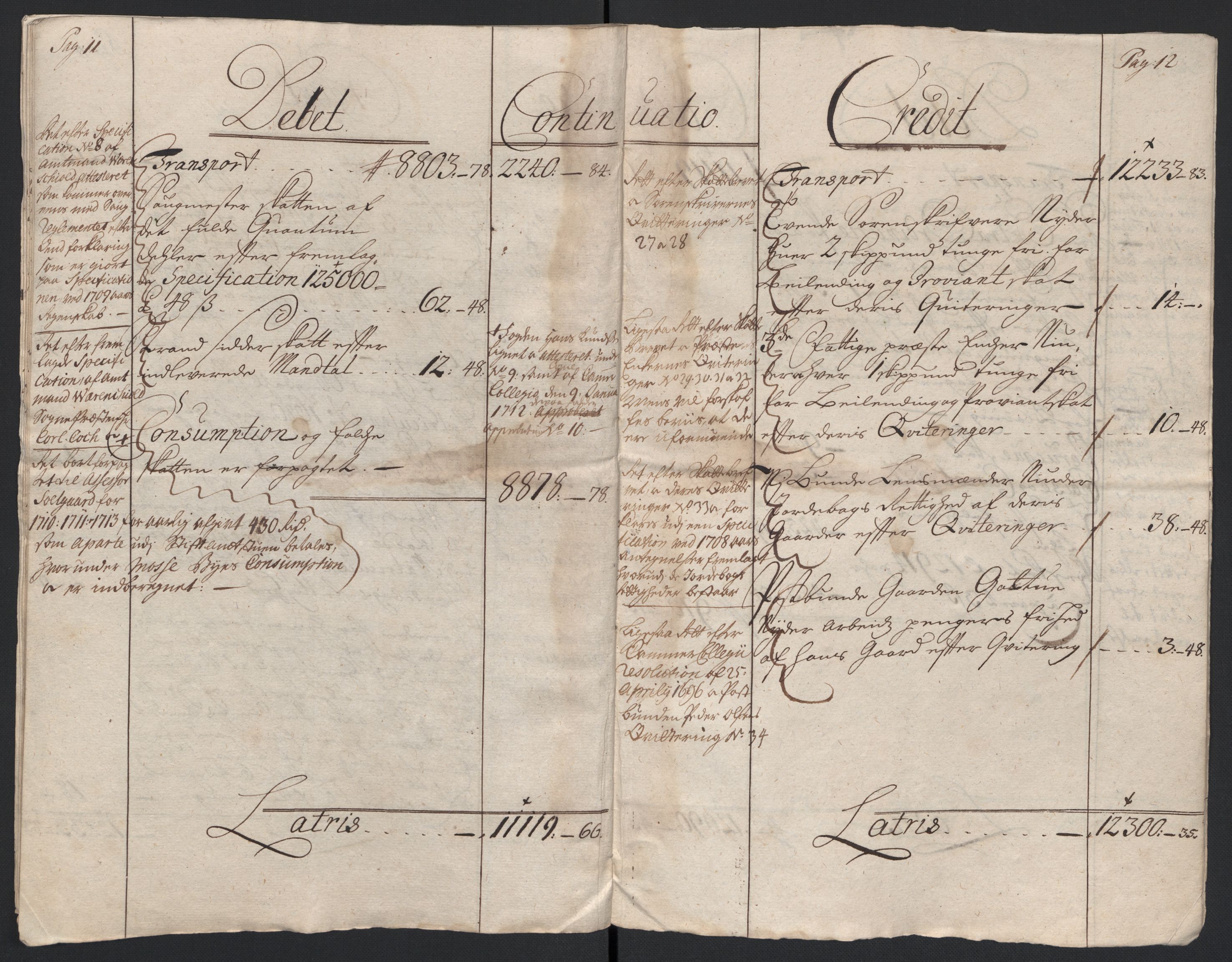 Rentekammeret inntil 1814, Reviderte regnskaper, Fogderegnskap, AV/RA-EA-4092/R04/L0136: Fogderegnskap Moss, Onsøy, Tune, Veme og Åbygge, 1711, s. 226