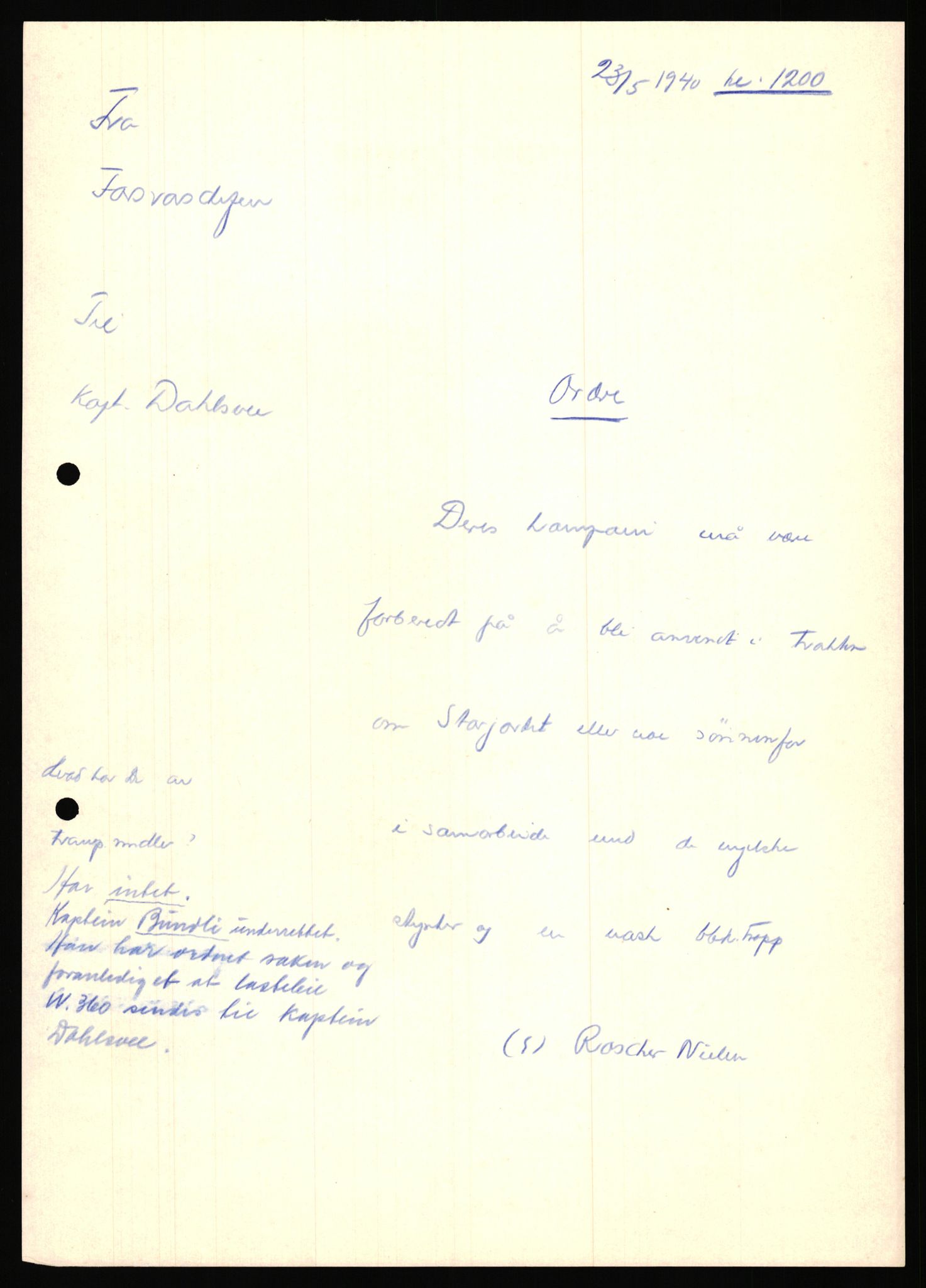 Forsvaret, Forsvarets krigshistoriske avdeling, AV/RA-RAFA-2017/Y/Ya/L0031: II-C-11-51 - Hærens overkommando, 1940, s. 694