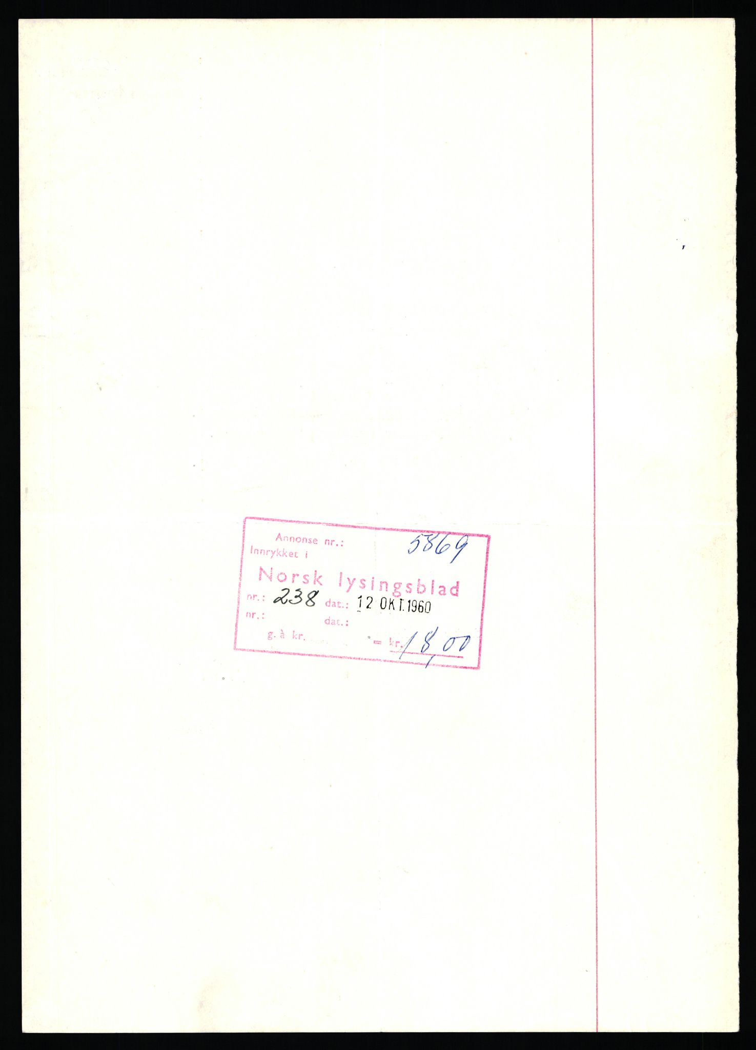 Stavanger byfogd, SAST/A-101408/002/J/Jd/Jde/L0001: Registreringsmeldinger og bilag. Enkeltmannsforetak, 1-350, 1891-1967, s. 376