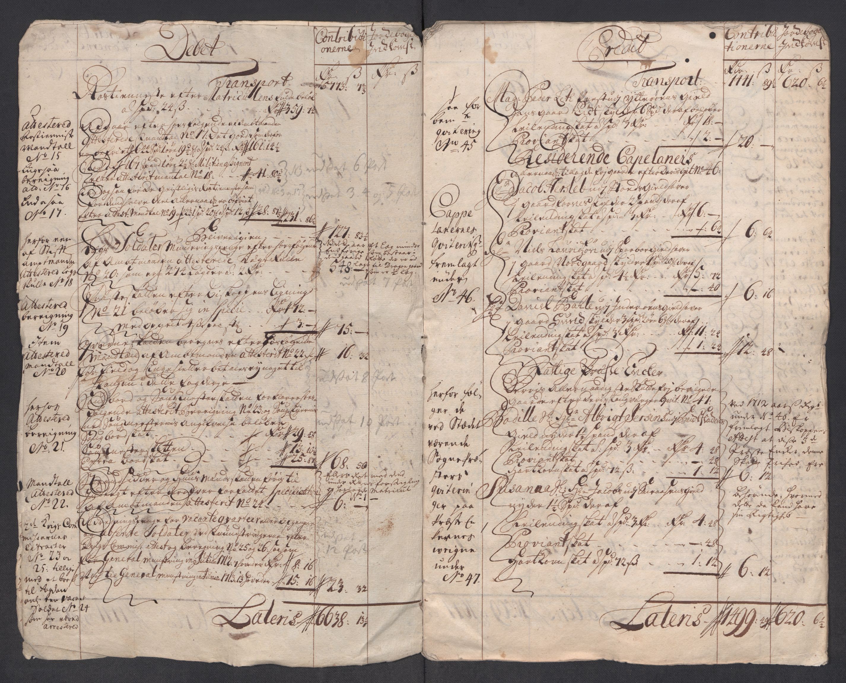 Rentekammeret inntil 1814, Reviderte regnskaper, Fogderegnskap, RA/EA-4092/R63/L4321: Fogderegnskap Inderøy, 1713, s. 5