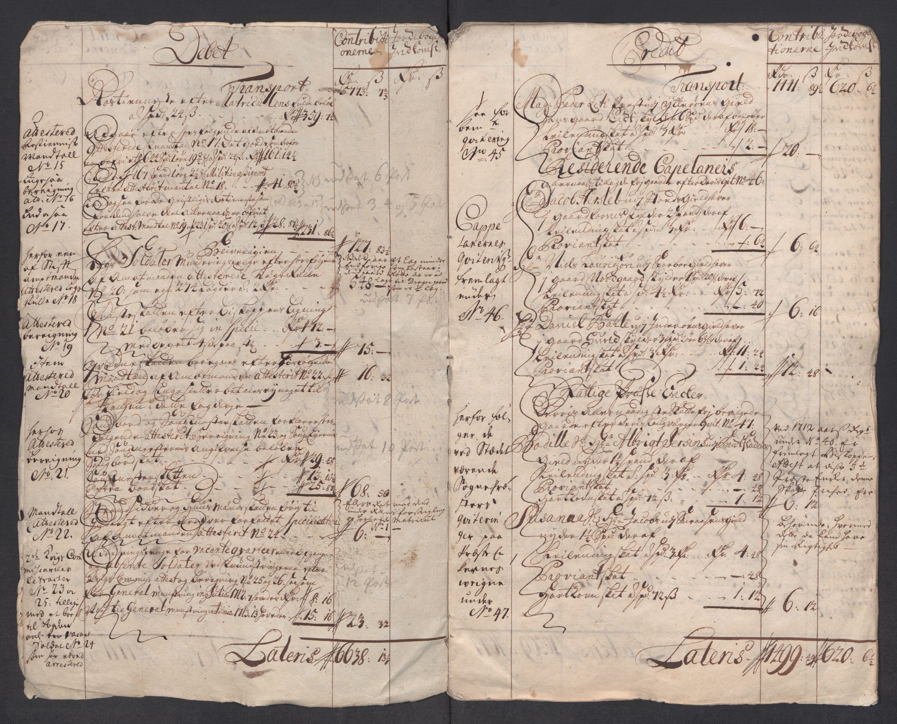 Rentekammeret inntil 1814, Reviderte regnskaper, Fogderegnskap, AV/RA-EA-4092/R63/L4321: Fogderegnskap Inderøy, 1713, s. 5