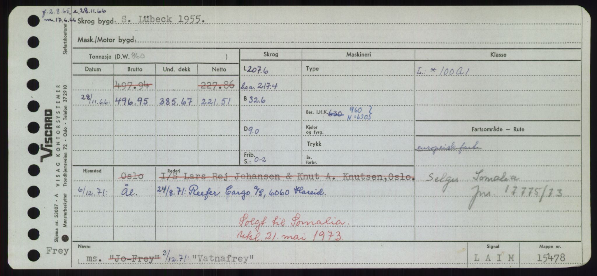 Sjøfartsdirektoratet med forløpere, Skipsmålingen, RA/S-1627/H/Hd/L0040: Fartøy, U-Ve, s. 417