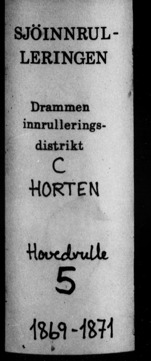 Horten innrulleringskontor, SAKO/A-785/F/Fc/L0005: Hovedrulle, 1869-1871, s. 1