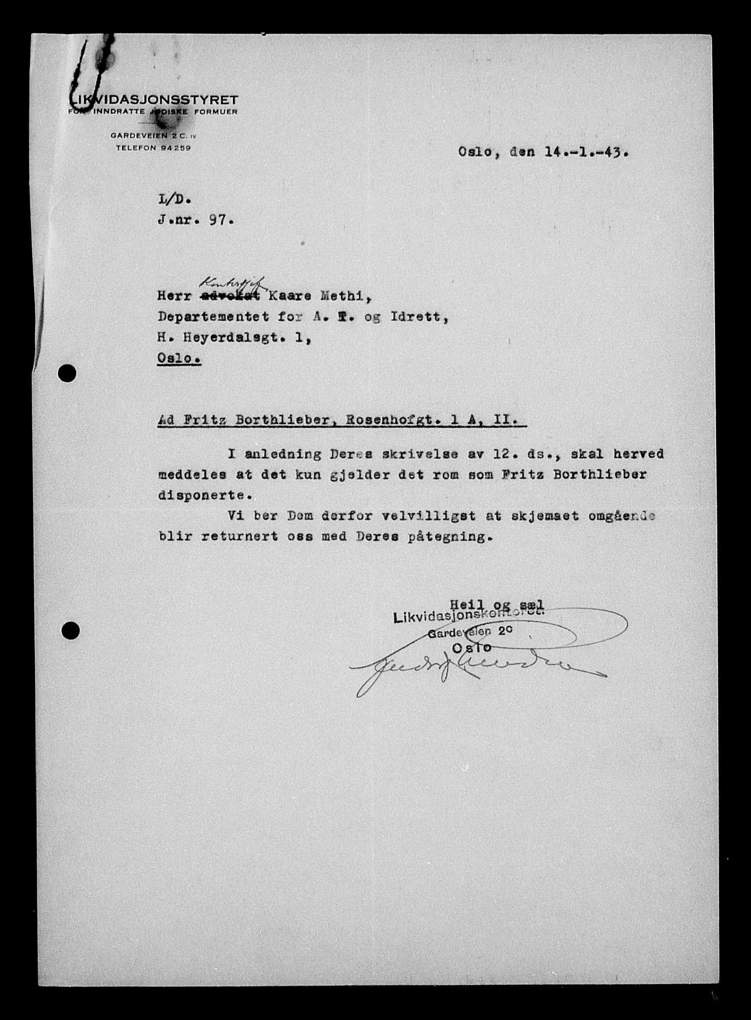 Justisdepartementet, Tilbakeføringskontoret for inndratte formuer, AV/RA-S-1564/H/Hc/Hcc/L0927: --, 1945-1947, s. 418
