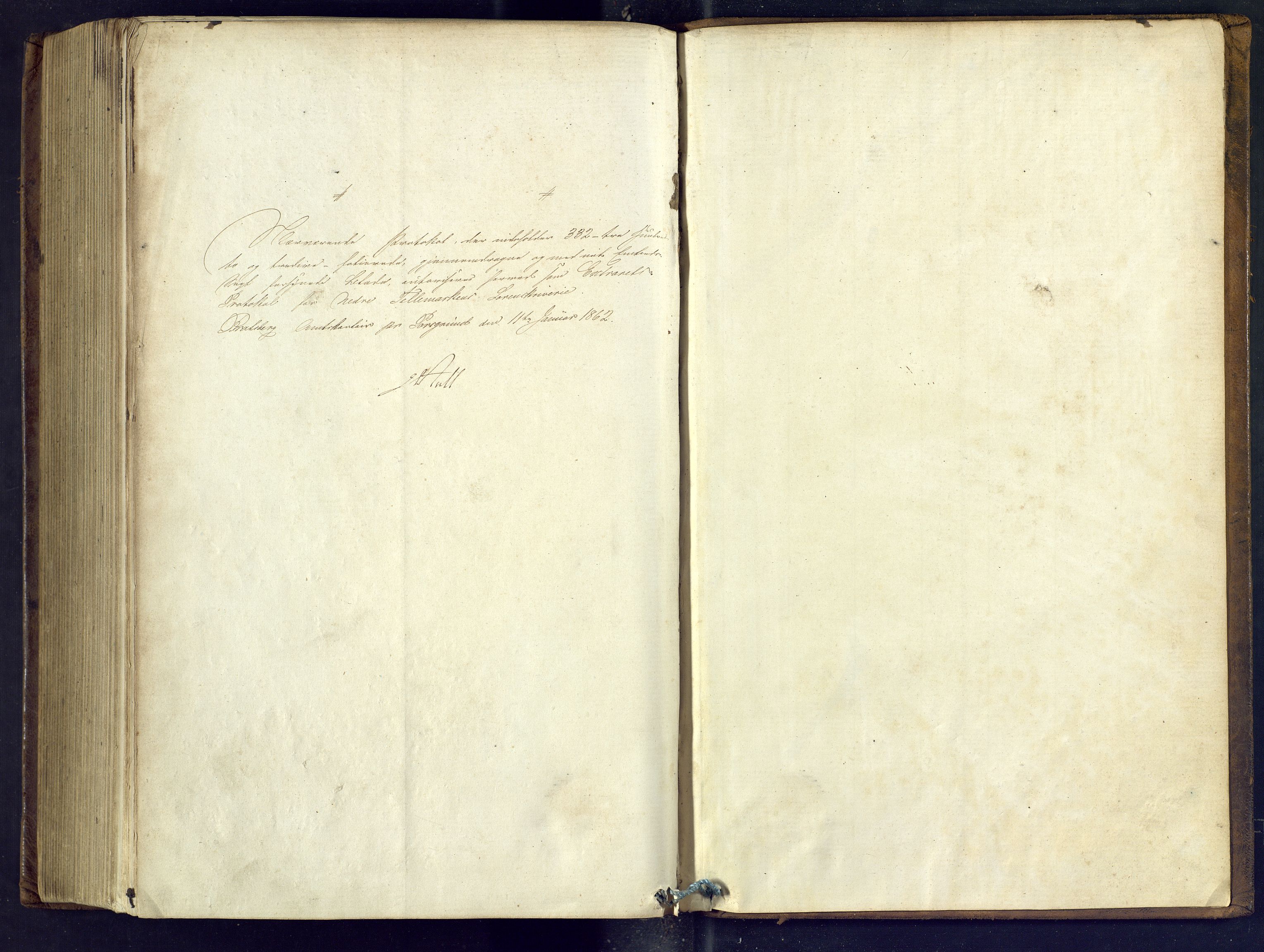 Gjerpen sorenskriveri, AV/SAKO-A-216/F/Fb/L0002: Ekstrarettsprotokoll, 1862-1870