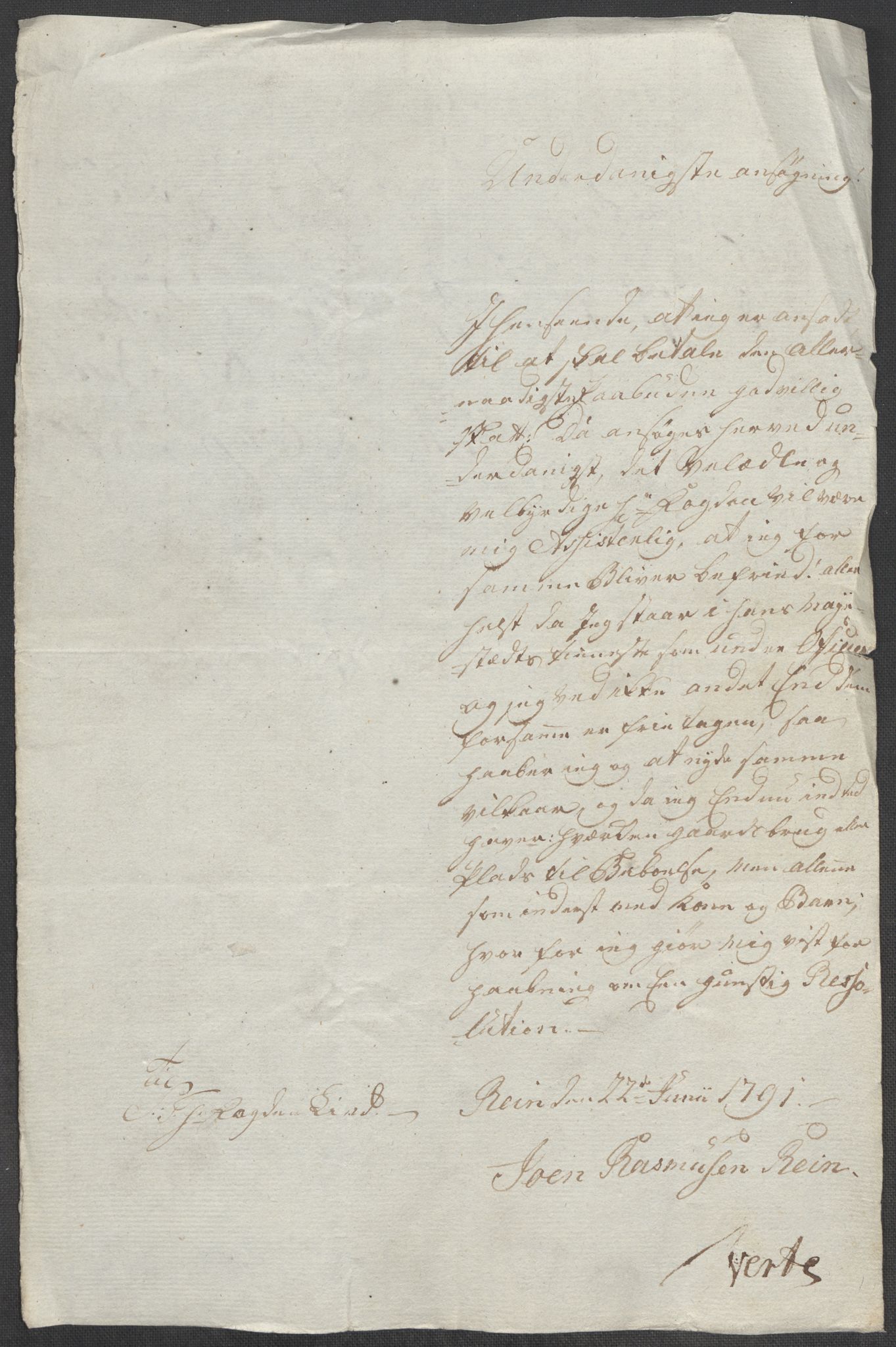 Rentekammeret inntil 1814, Reviderte regnskaper, Mindre regnskaper, AV/RA-EA-4068/Rf/Rfe/L0009: Fredrikstad. Fosen fogderi, 1789, s. 320