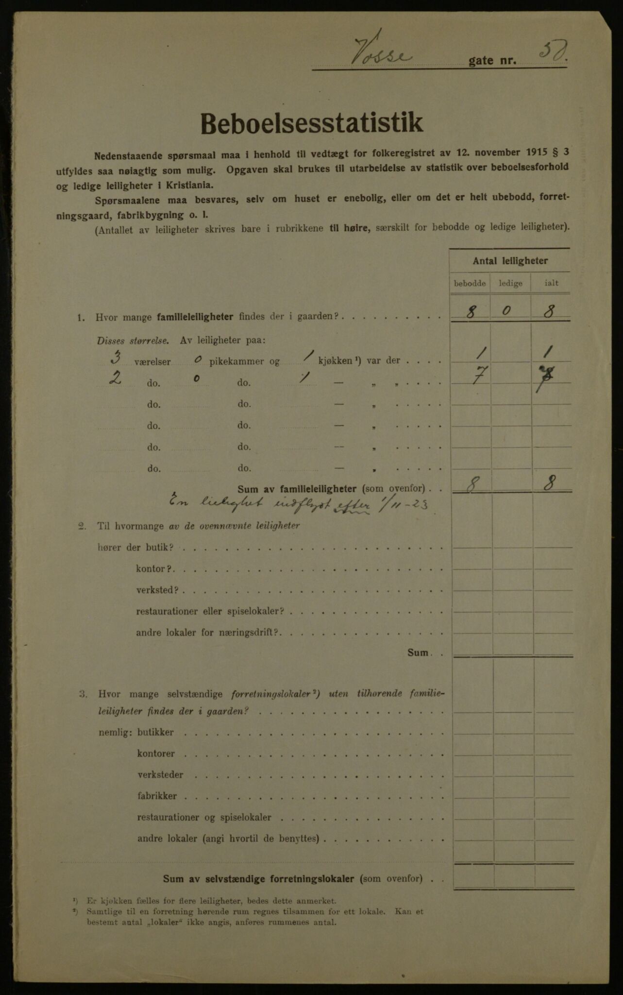 OBA, Kommunal folketelling 1.12.1923 for Kristiania, 1923, s. 138697