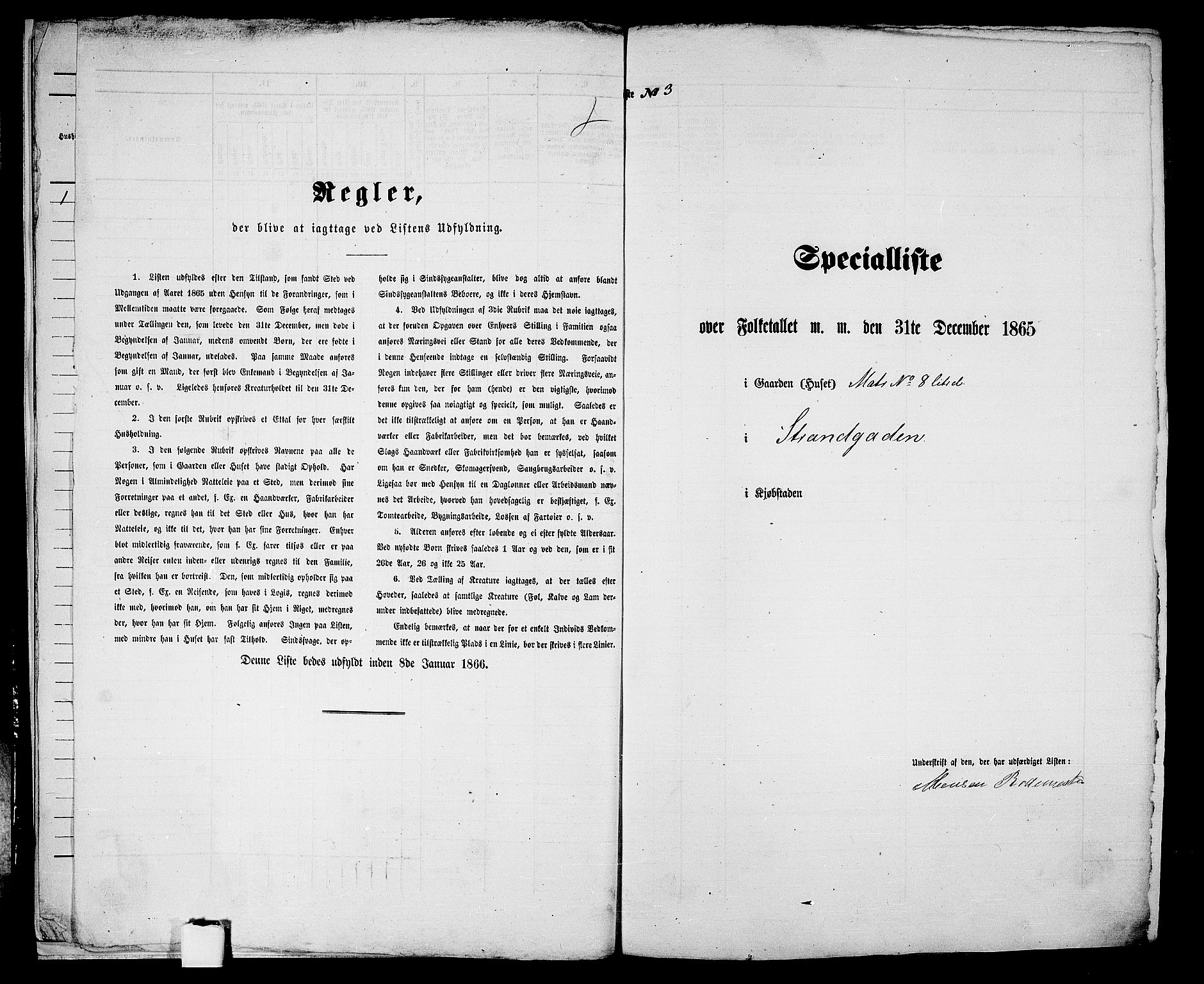 RA, Folketelling 1865 for 2001B Hammerfest prestegjeld, Hammerfest kjøpstad, 1865, s. 12