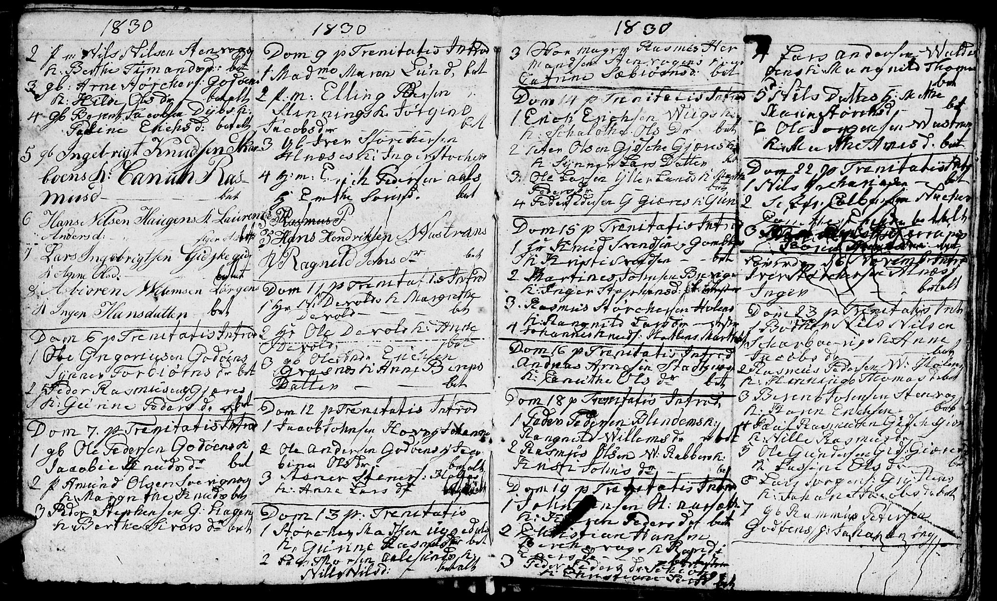 Ministerialprotokoller, klokkerbøker og fødselsregistre - Møre og Romsdal, AV/SAT-A-1454/528/L0424: Klokkerbok nr. 528C05, 1826-1847, s. 72
