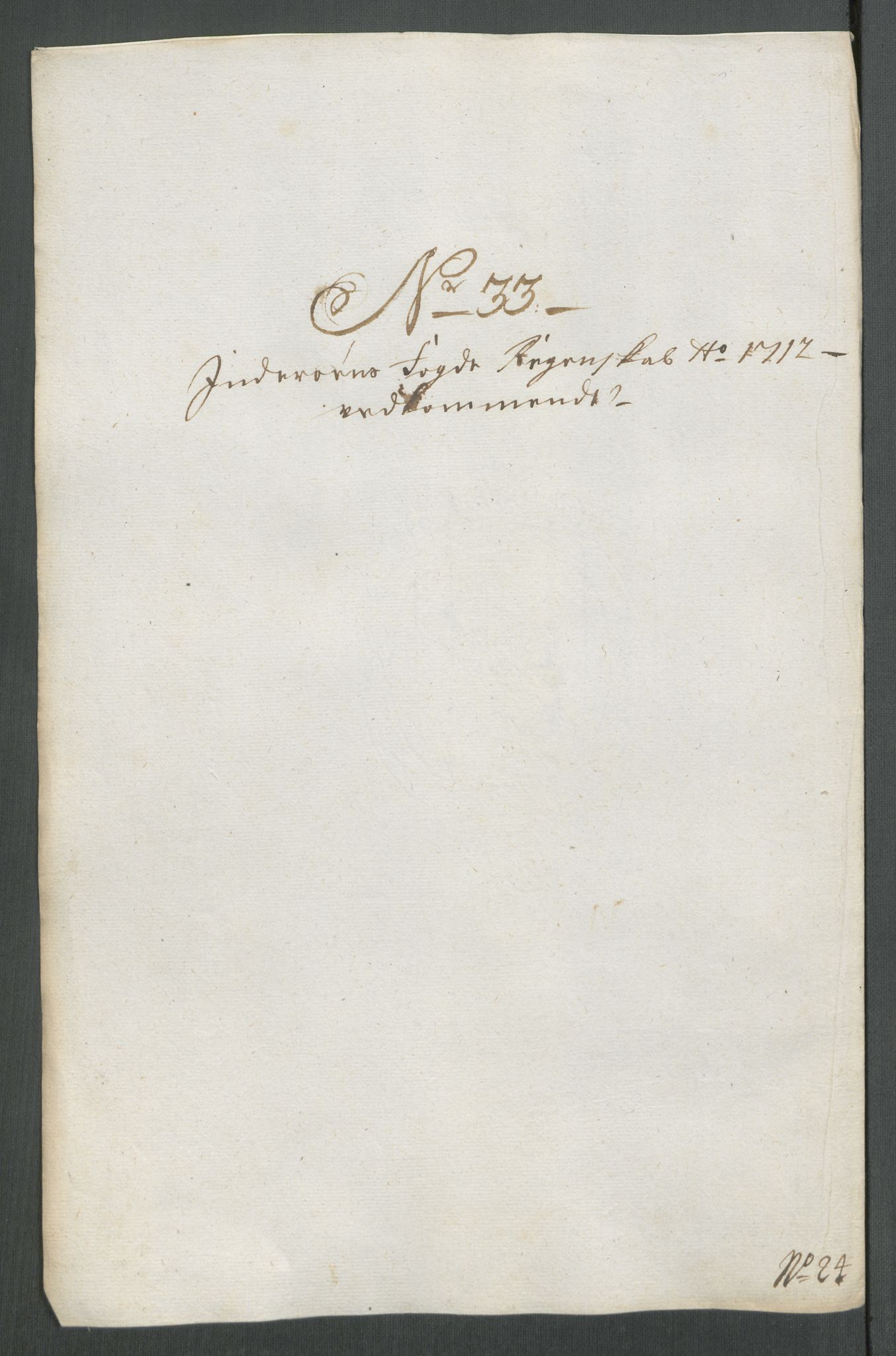 Rentekammeret inntil 1814, Reviderte regnskaper, Fogderegnskap, RA/EA-4092/R63/L4320: Fogderegnskap Inderøy, 1712, s. 257