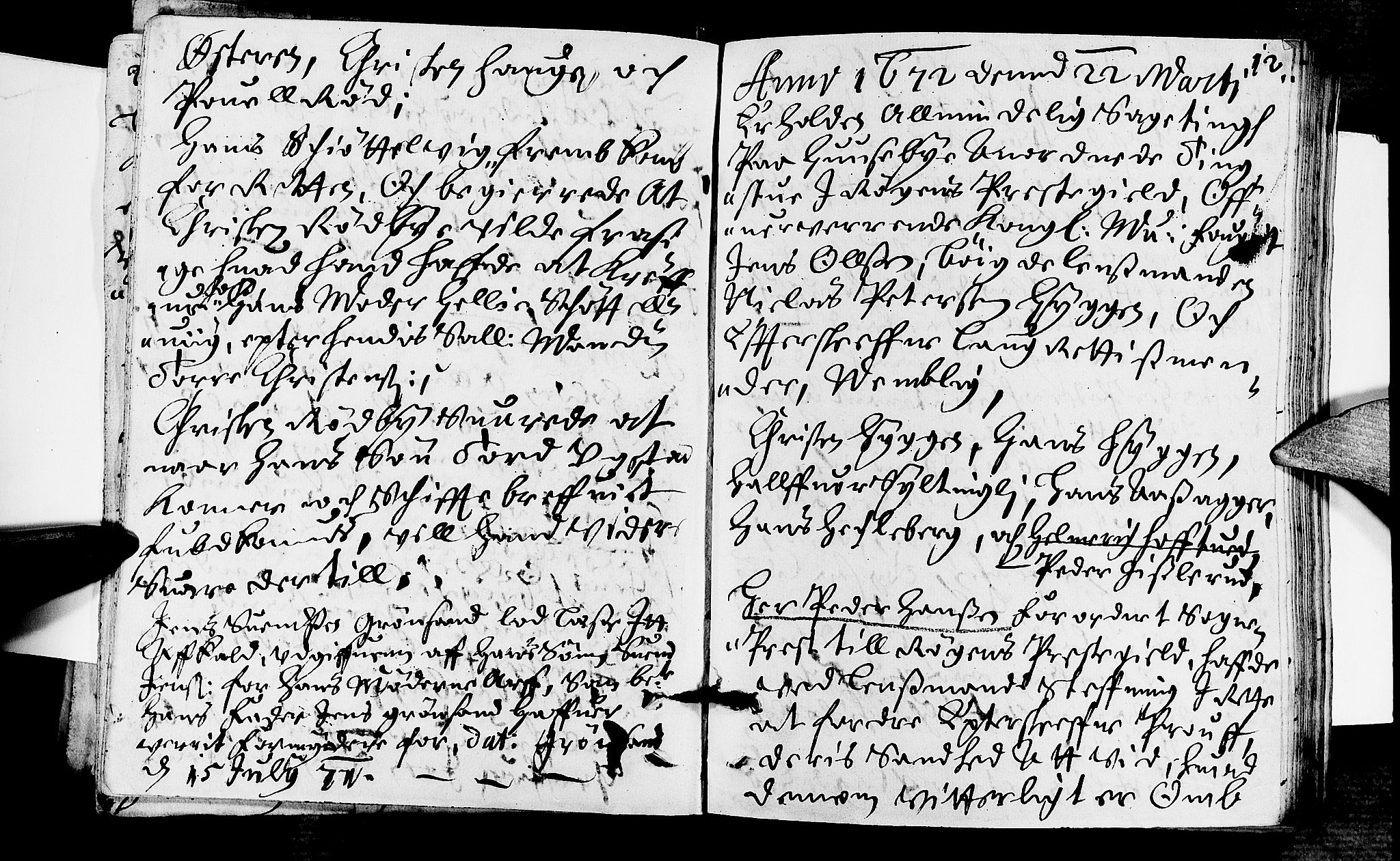 Lier, Røyken og Hurum sorenskriveri, SAKO/A-89/F/Fa/L0013: Tingbok, 1672, s. 12