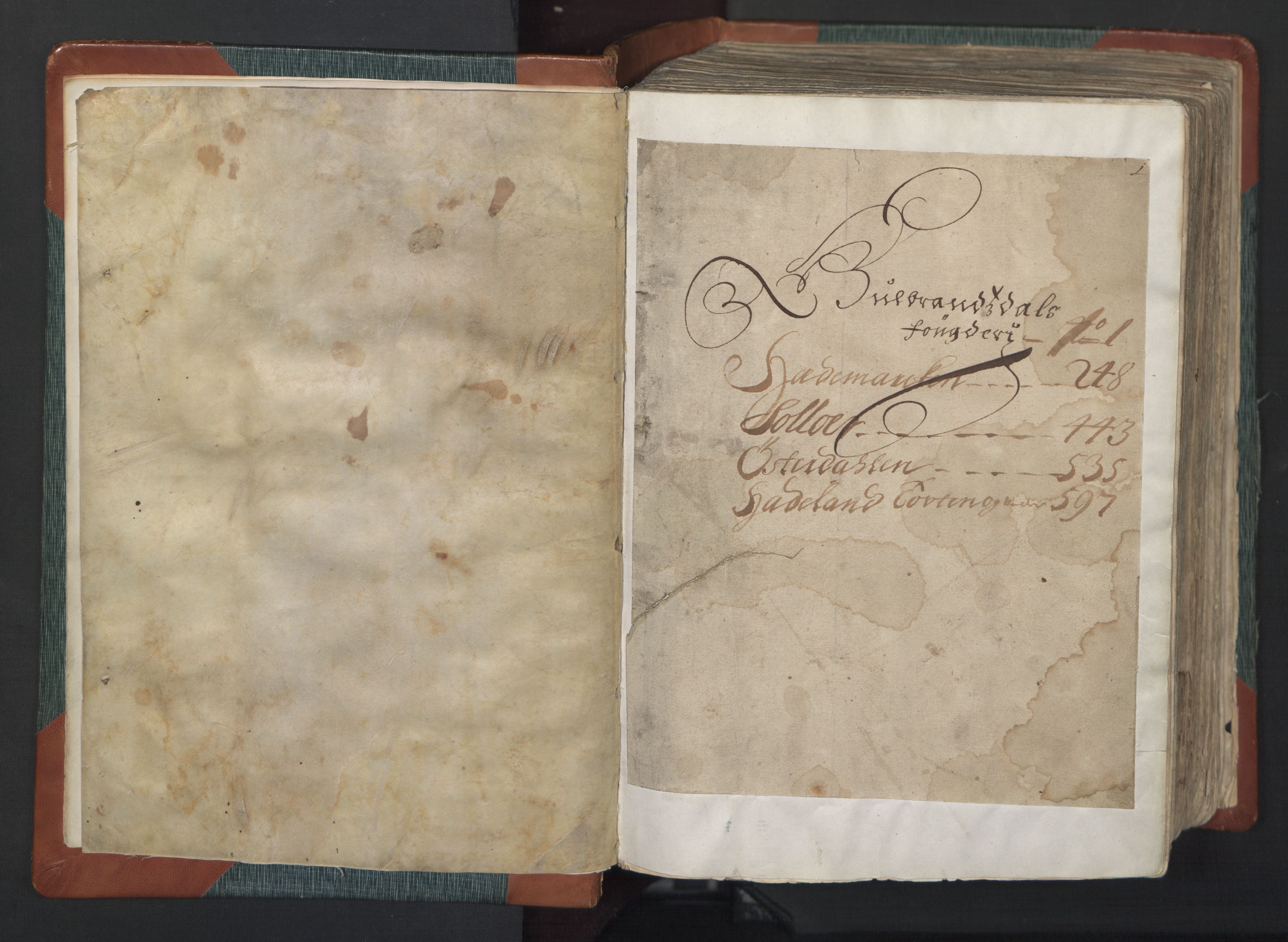 Rentekammeret inntil 1814, Realistisk ordnet avdeling, RA/EA-4070/L/L0008: Oppland lagdømme. Alminnelig jordebok med skatteligning for Gudbrandsdalen og Hedemarken., 1661
