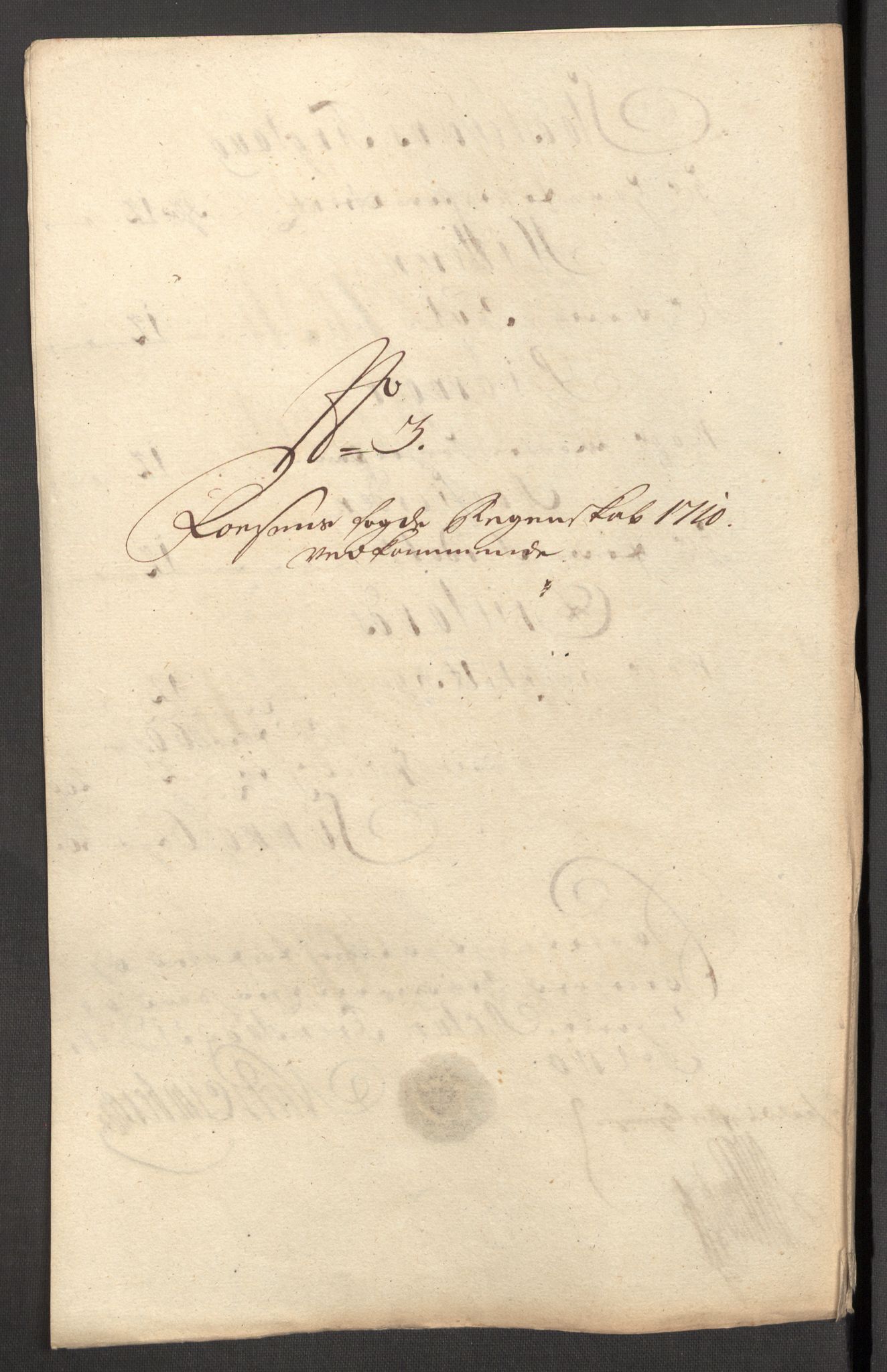 Rentekammeret inntil 1814, Reviderte regnskaper, Fogderegnskap, AV/RA-EA-4092/R57/L3859: Fogderegnskap Fosen, 1710, s. 83