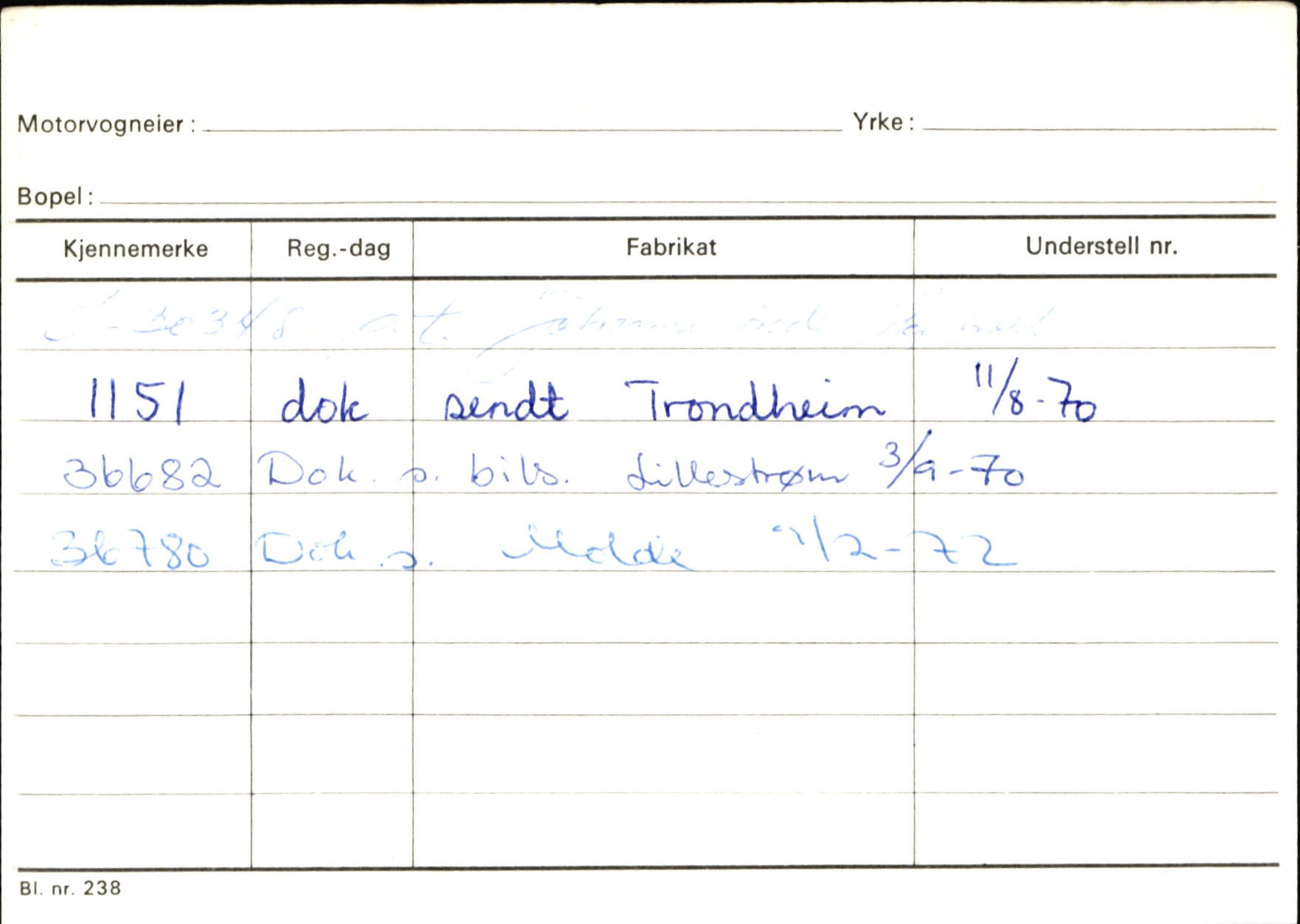 Statens vegvesen, Sogn og Fjordane vegkontor, SAB/A-5301/4/F/L0131: Eigarregister Høyanger P-Å. Stryn S-Å, 1945-1975, s. 1267